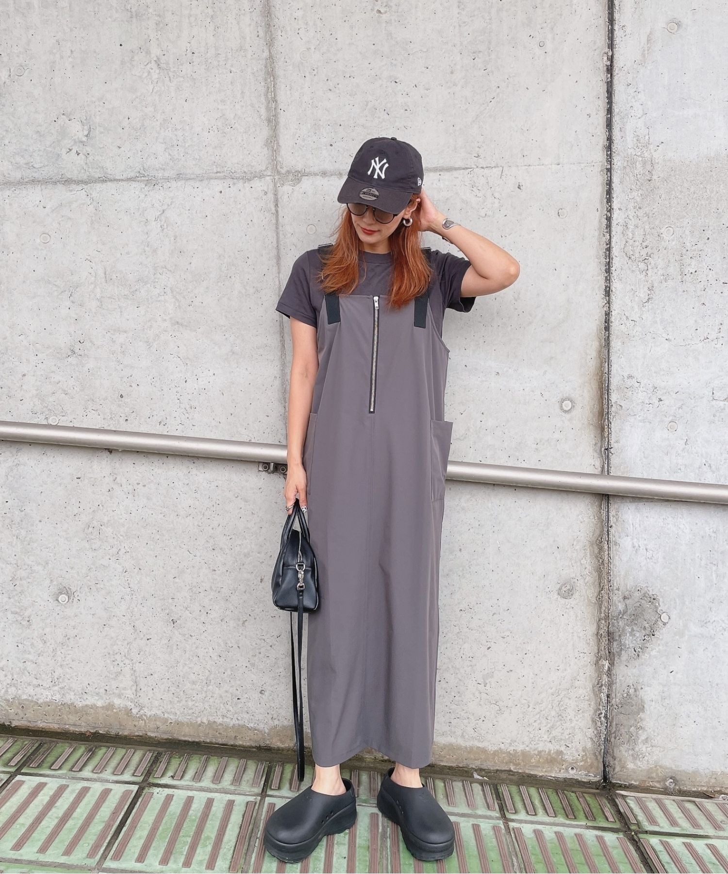 model：H160 着用サイズ：FREE