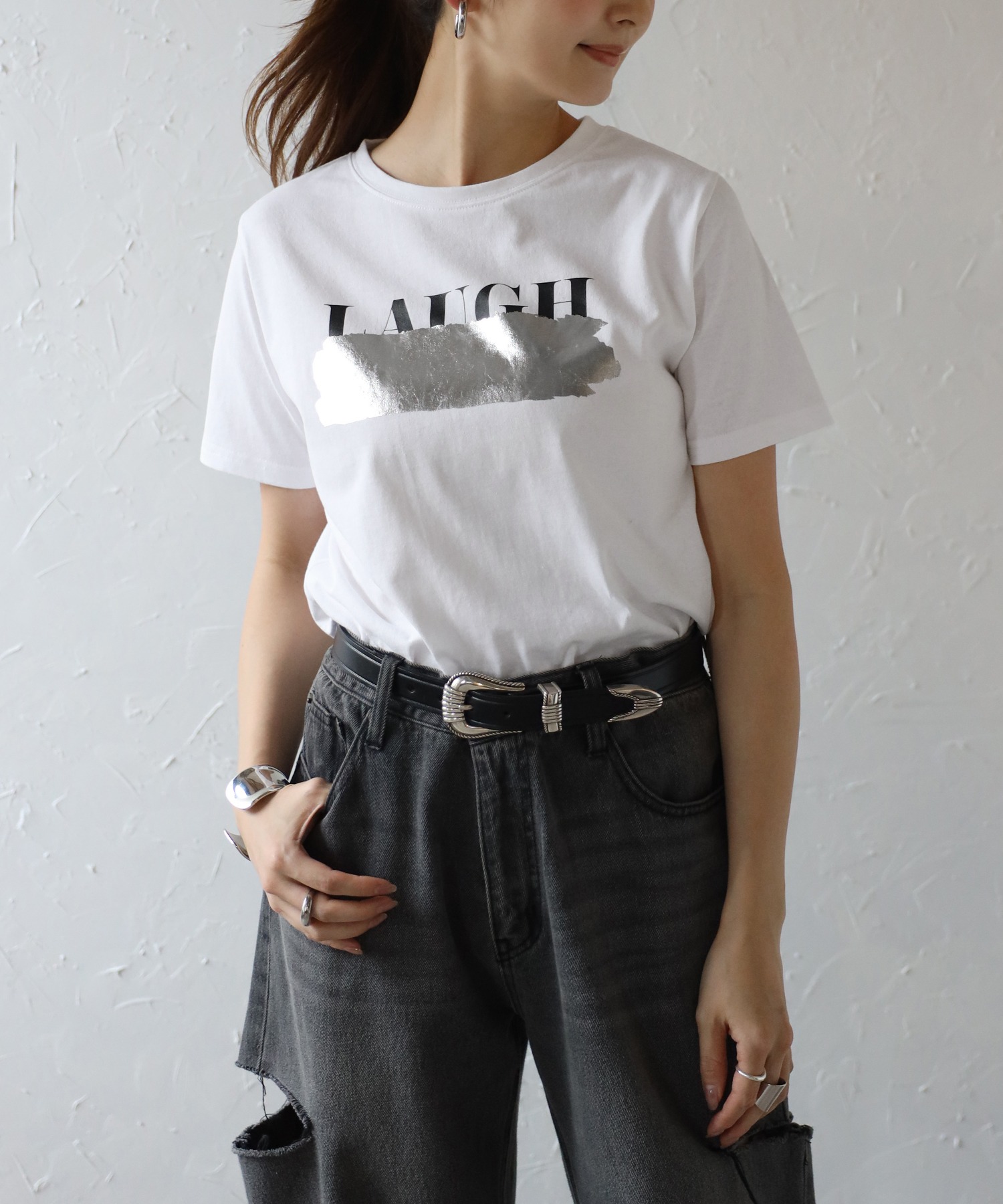 model：H160 着用サイズ：FREE