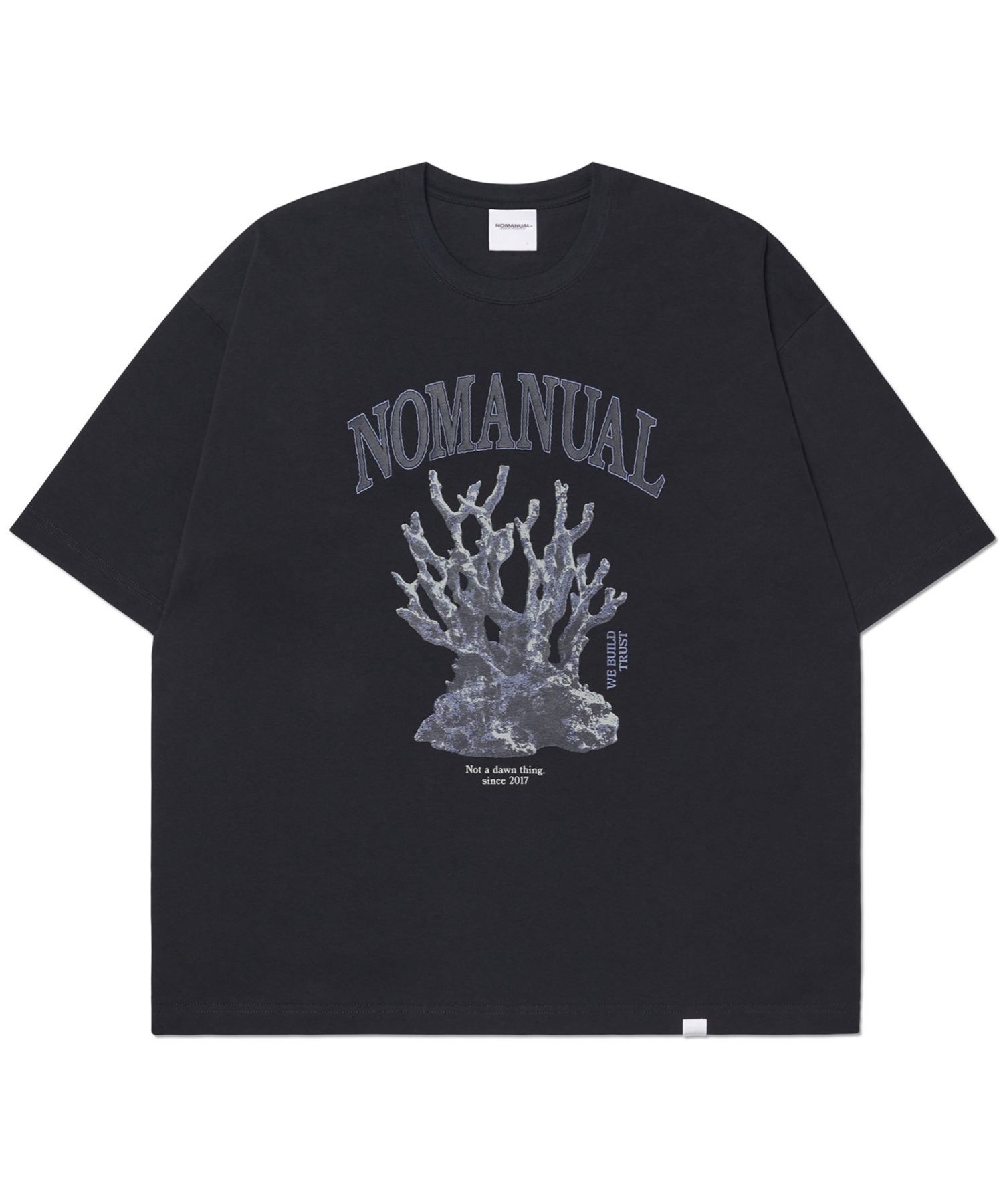 A'GEM/9 × .kom『NOMANUAL/ノーマニュアル』METAL CORAL REEF T-SHIRT