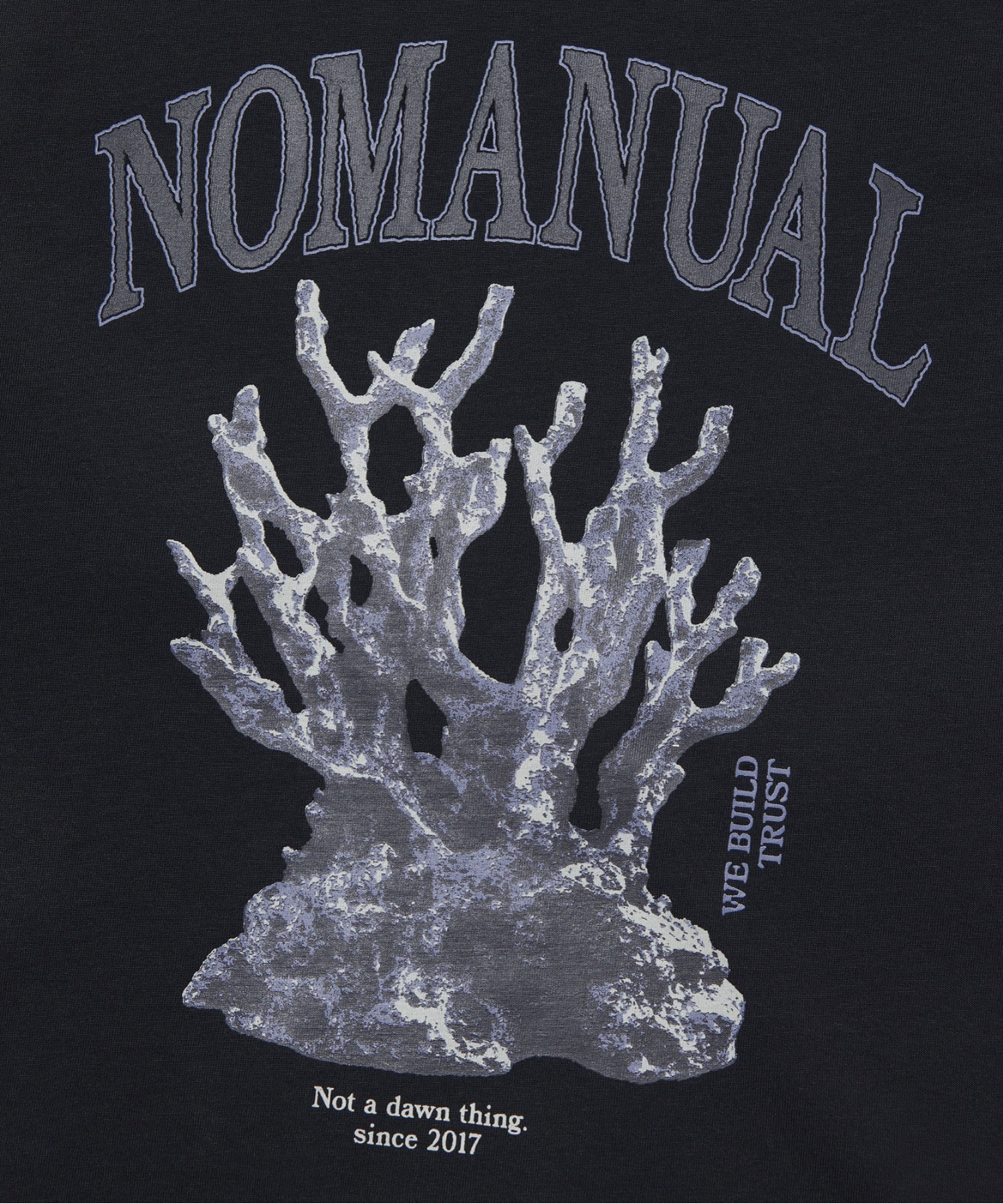 A'GEM/9 × .kom『NOMANUAL/ノーマニュアル』METAL CORAL REEF T-SHIRT