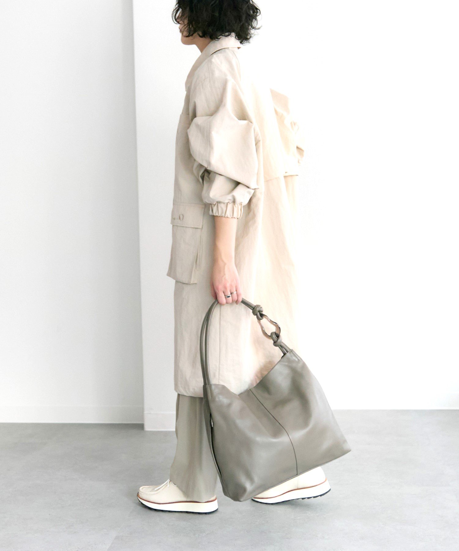 プ*ヨ様 【未使用】しずくパーツワンハンドルバッグ しずくパーツワンハンドルバッグ