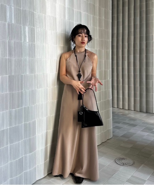 DOT TULLE SET FLARE DRESS 【公式通販】