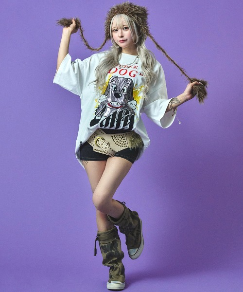 A'GEM/9 × .kom 『GALFY/ガルフィー』 SUPER DOG Tシャツ セレクト
