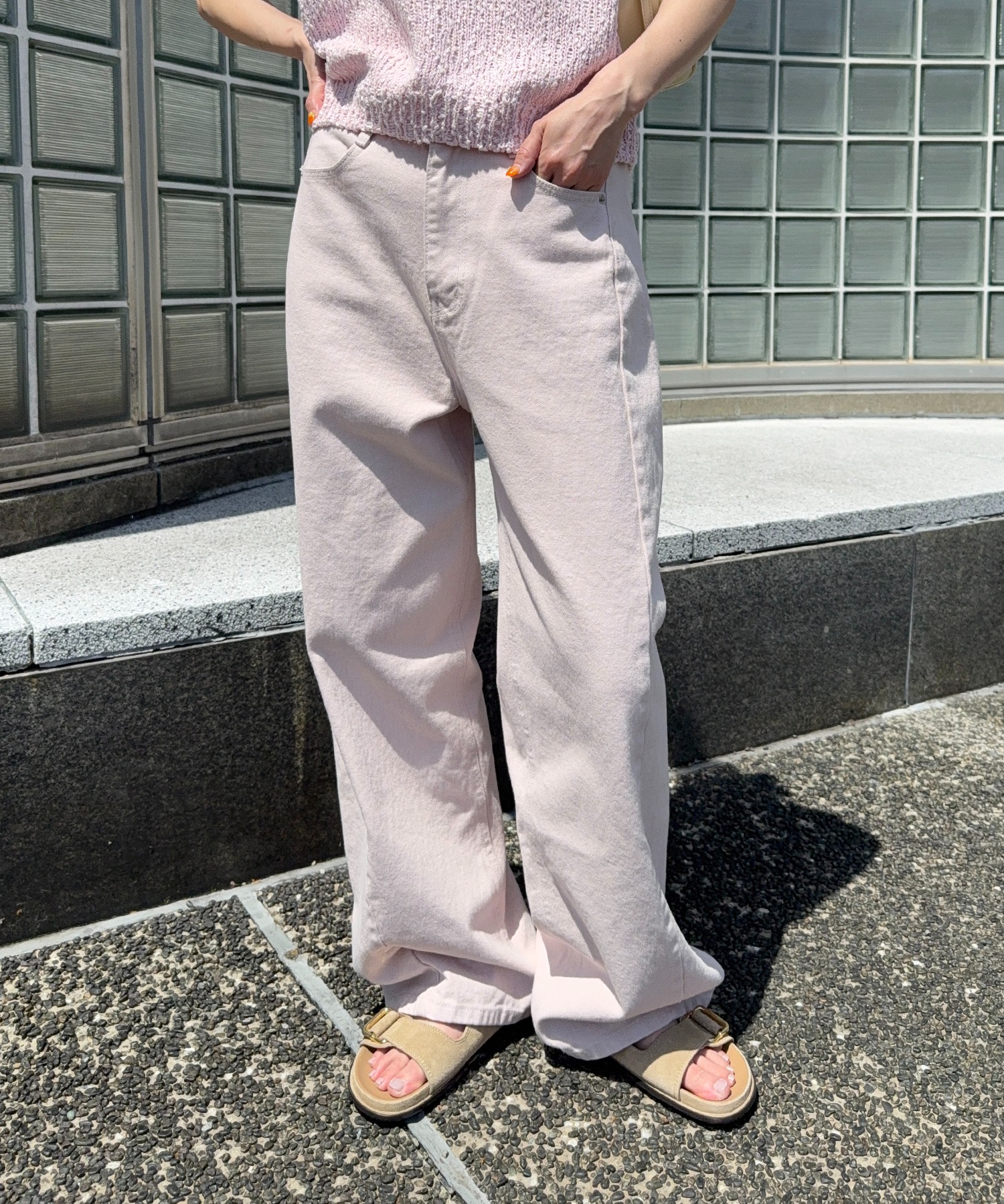 model：H166　着用サイズ：M