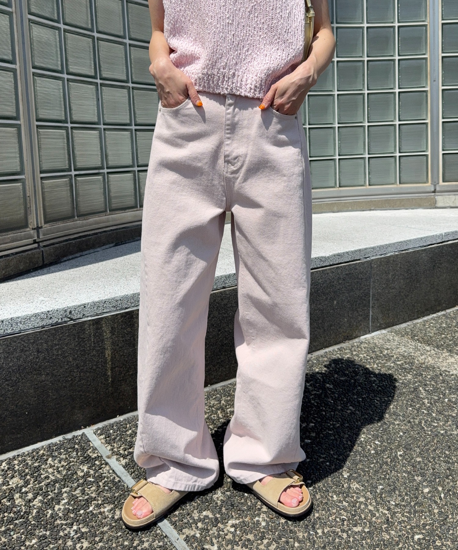 model：H166　着用サイズ：M