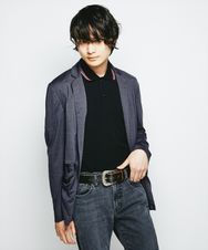 SYMBOLプリントジャケット
