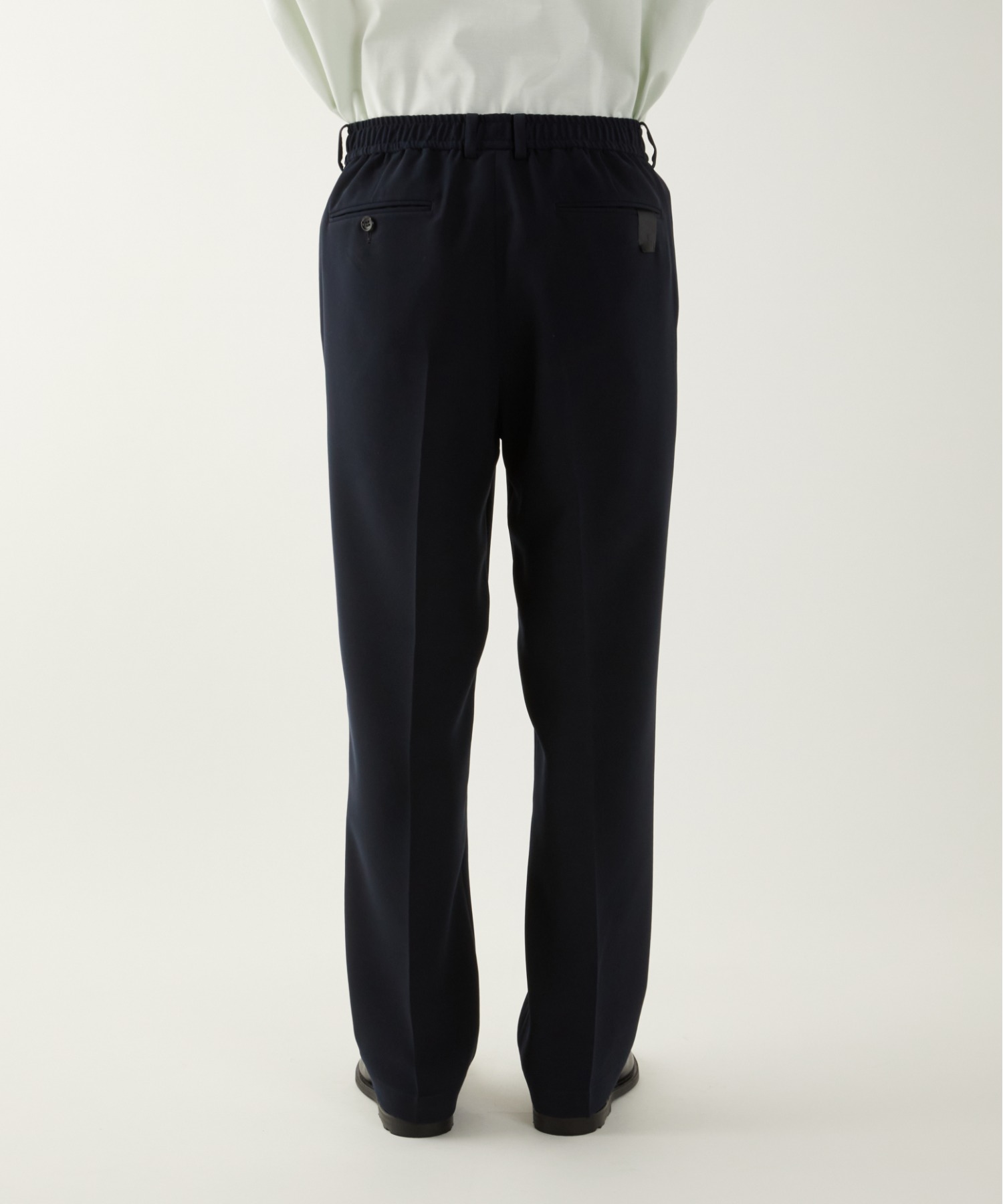 WIDE TAPERED EASY SLACKS