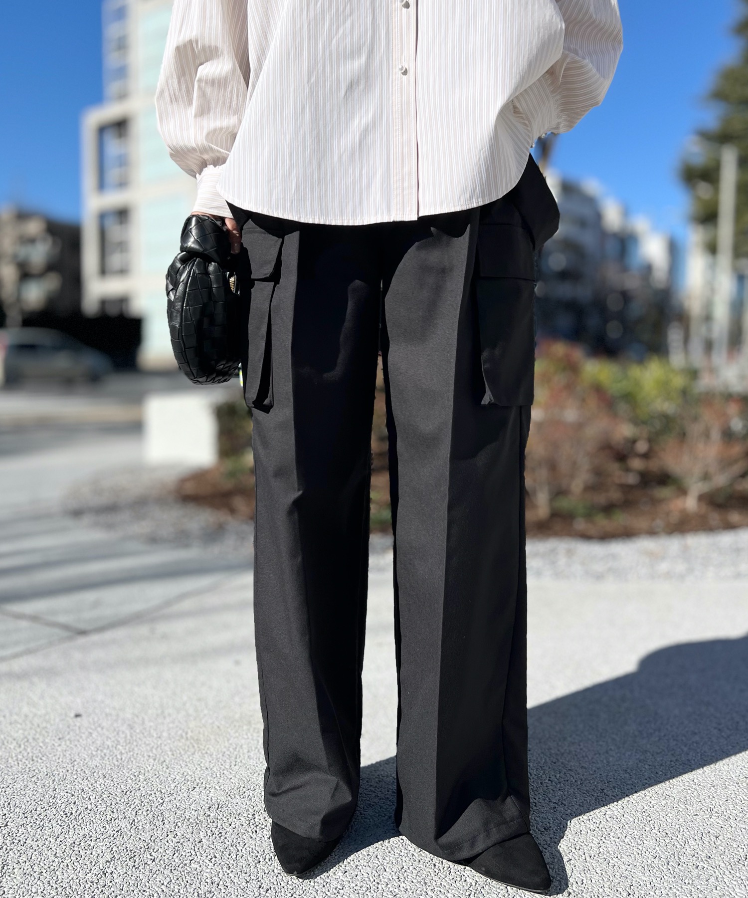 REFLEM 2WAYワイドベロアカーゴパンツ DimMoire REFLEM（レフレム）の「『REFLEM/レフレム』2WAYワイドベロア