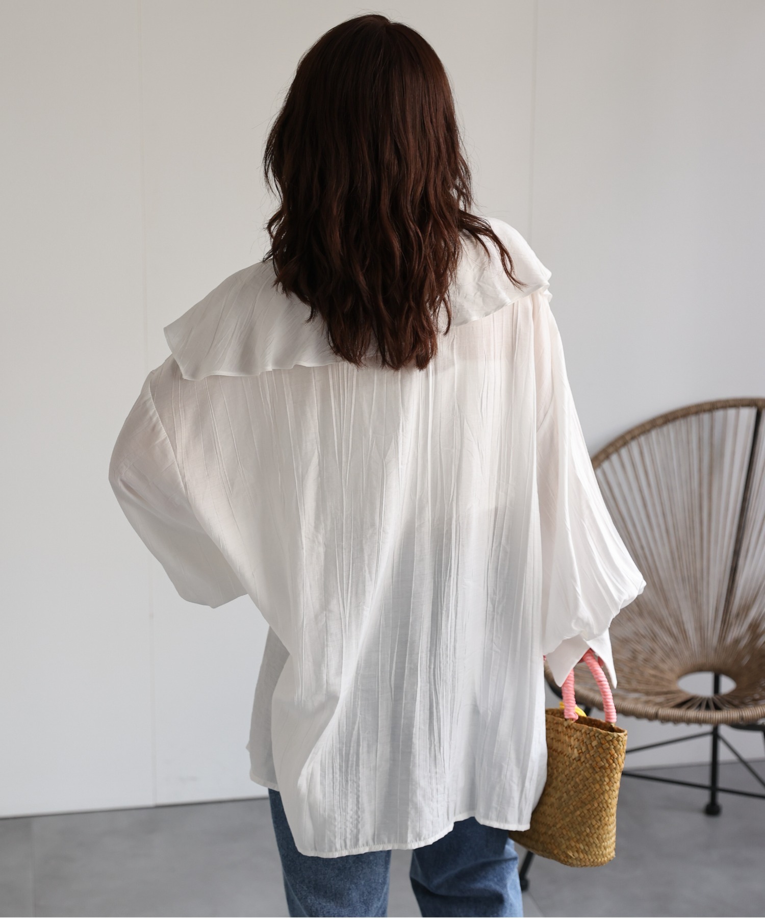 model：156cm 着用サイズ：FREE