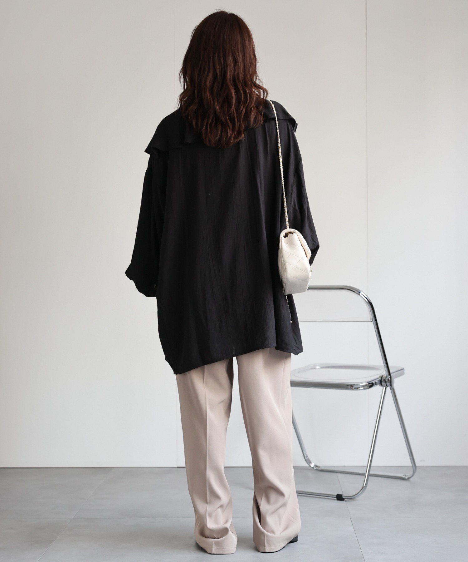 model：156cm 着用サイズ：FREE