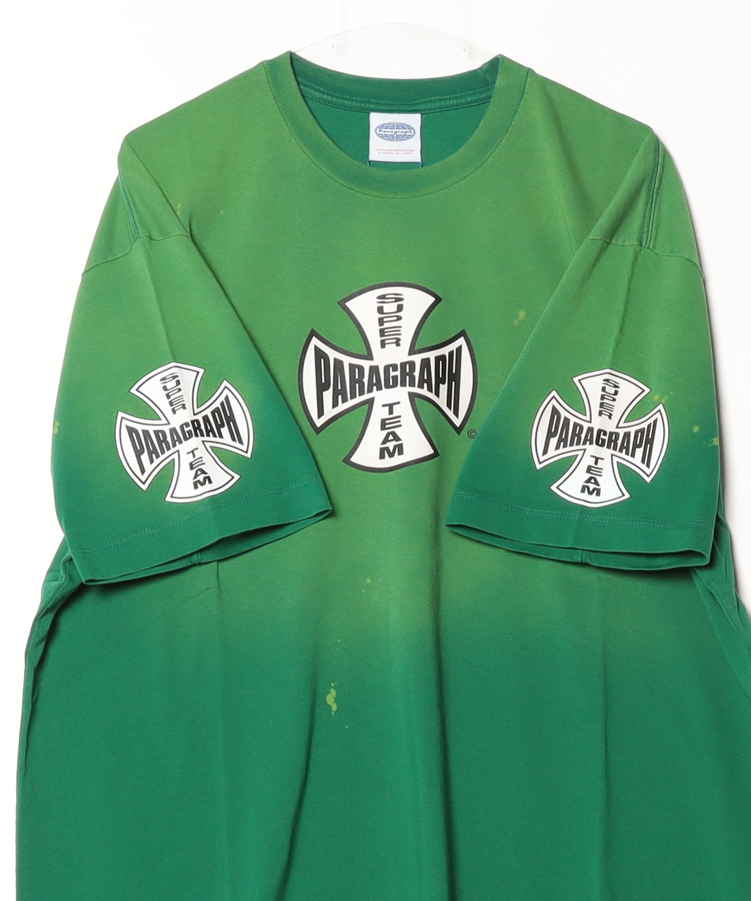 A'GEM/9 × .kom 『Paragraph/パラグラフ』Cross Logo T-Shirt