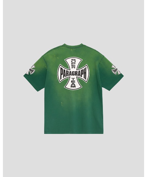 A'GEM/9 × .kom 『Paragraph/パラグラフ』Cross Logo T-Shirt