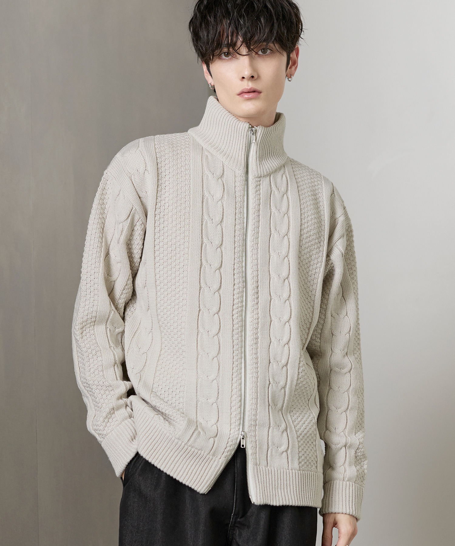 Buyer’s Select / оранжевое двустороннее джинсовое платье «Double Zip».