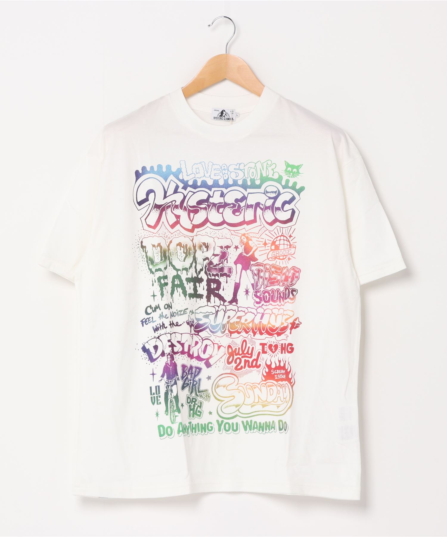 Dope Fair オーバーサイズtシャツ Hysteric Glamour Men Hysteric Glamour Online Store ヒステリックグラマーオンラインストア