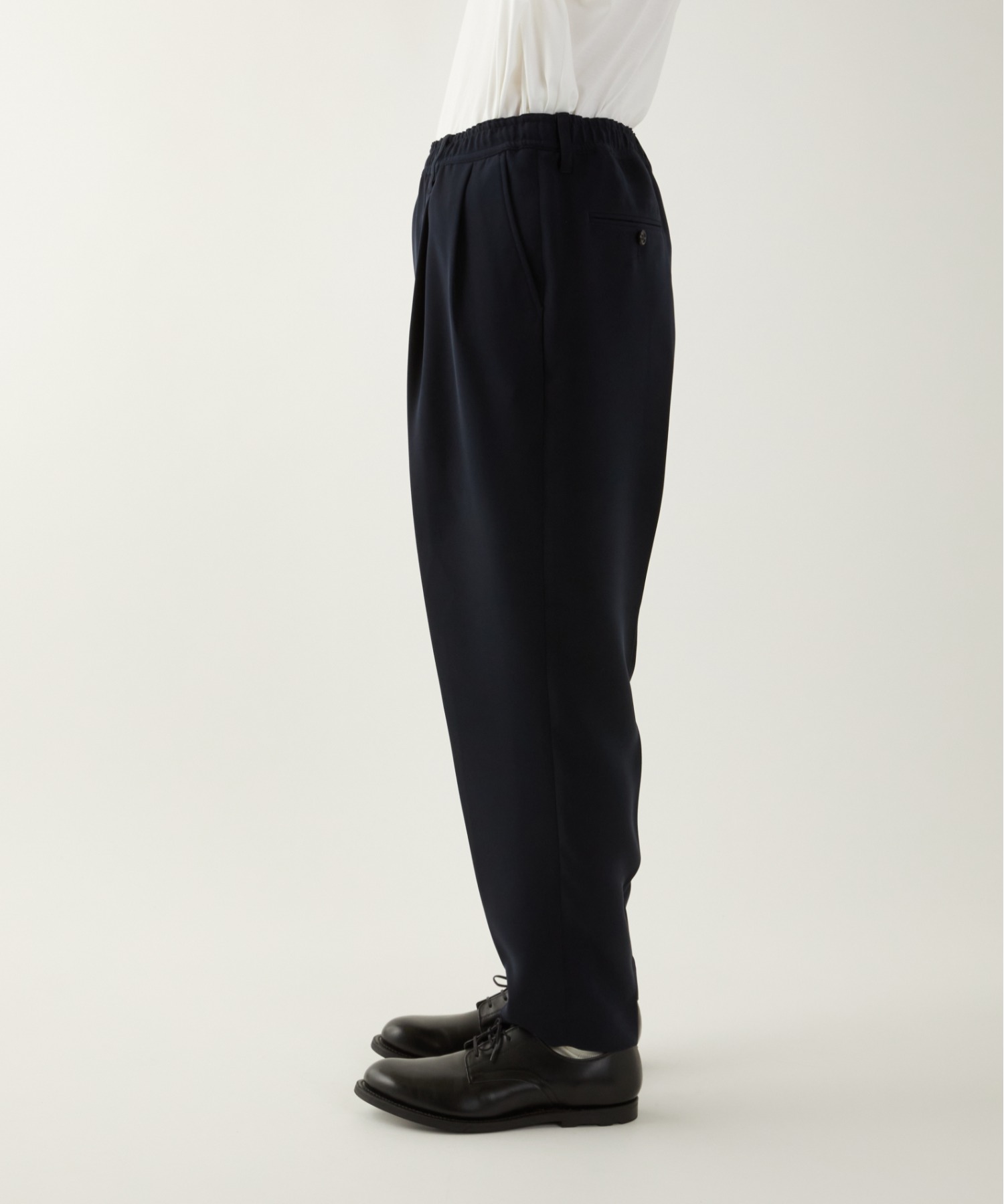 WIDE TAPERED EASY SLACKS