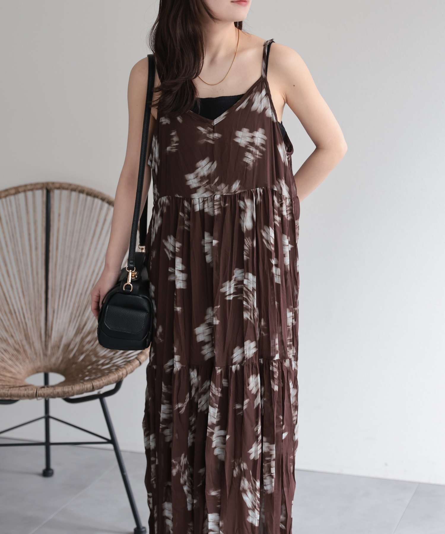 model：156cm 着用サイズ：FREE