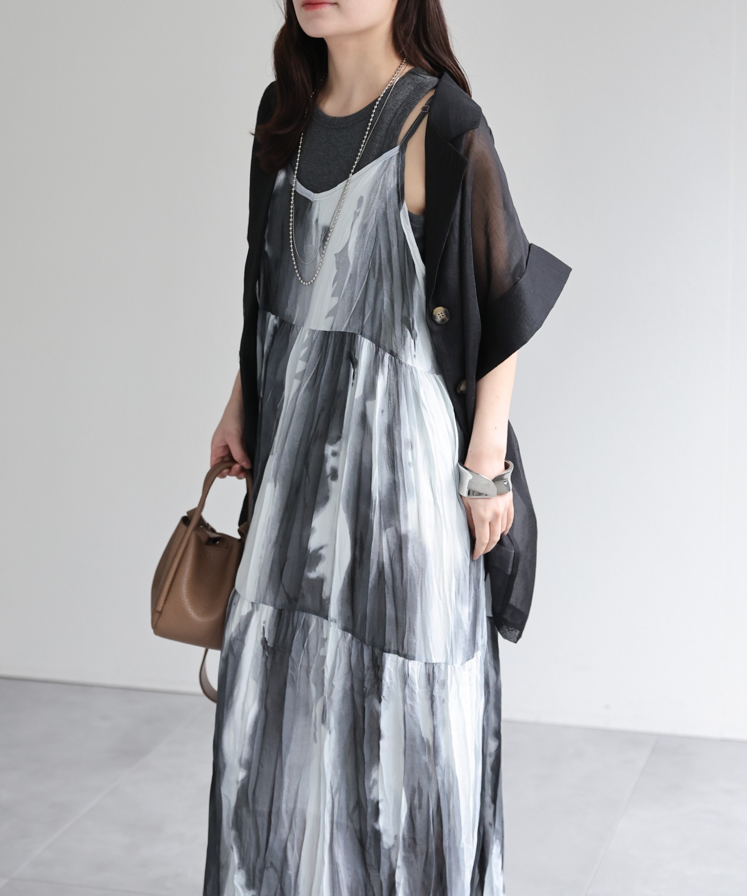 model：156cm 着用サイズ：FREE