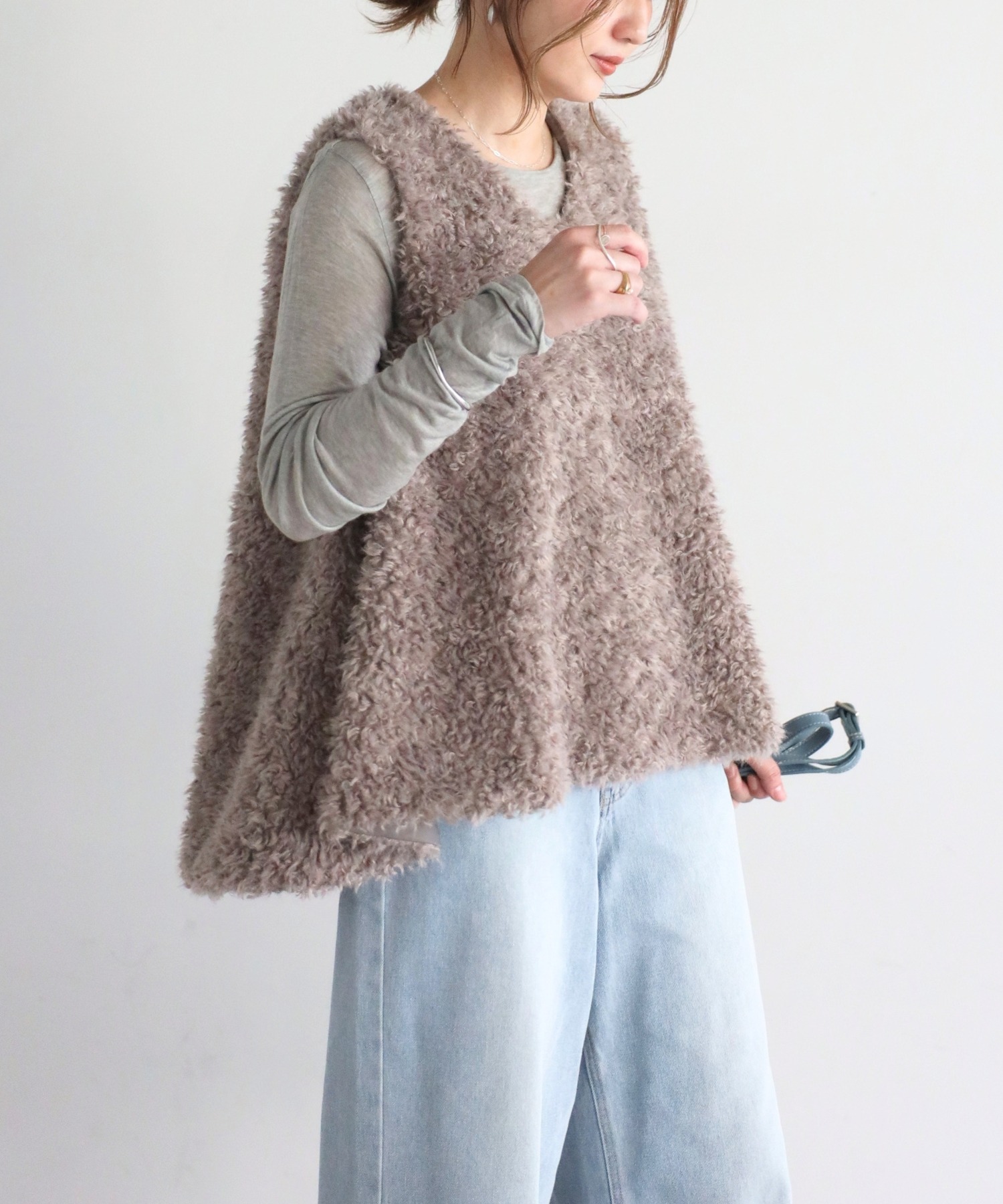 model:H158 着用サイズ:FREE