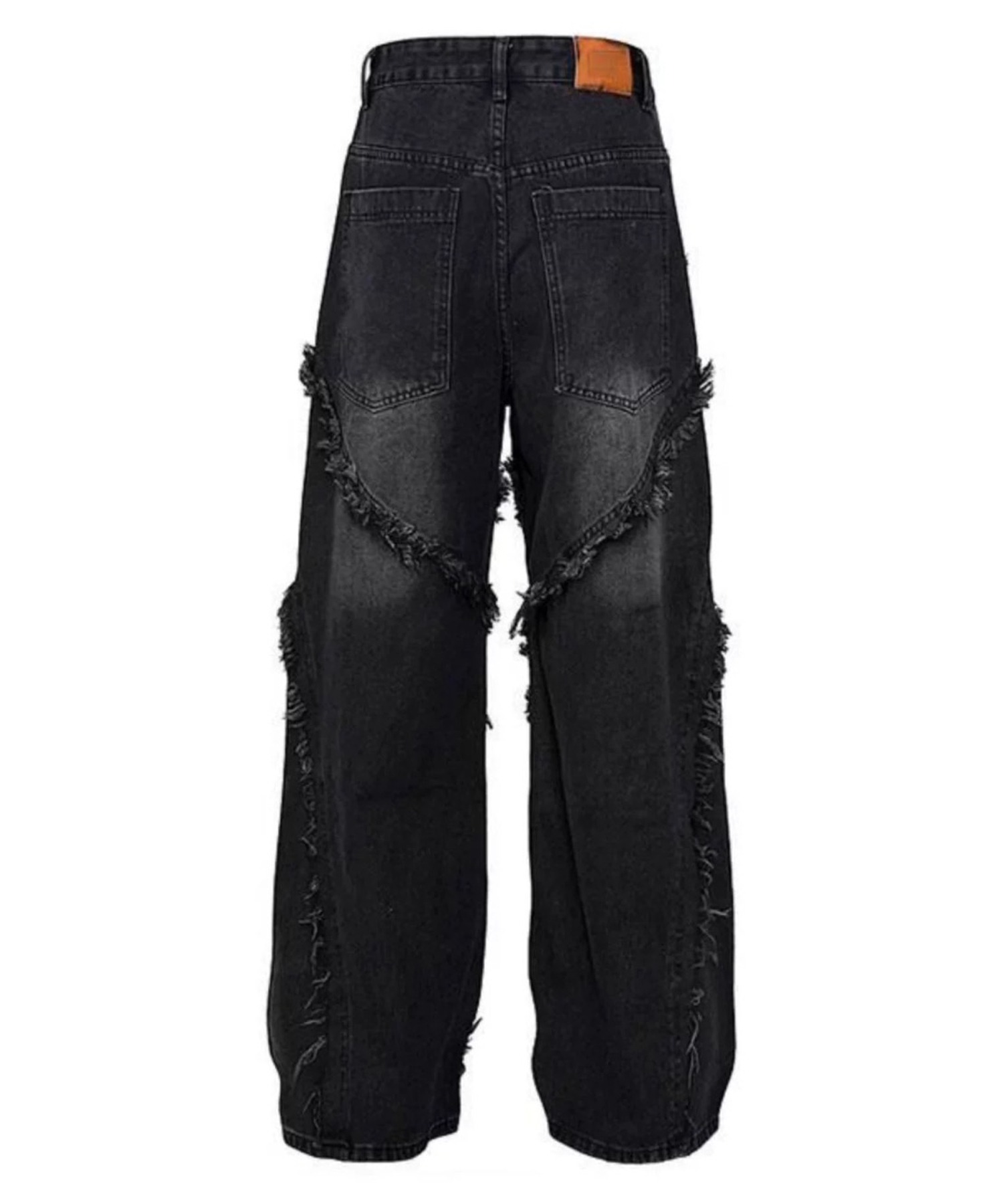 A'GEM/9 × .kom 『ARULE/アルール』 フリンジ加工デニム ARULE