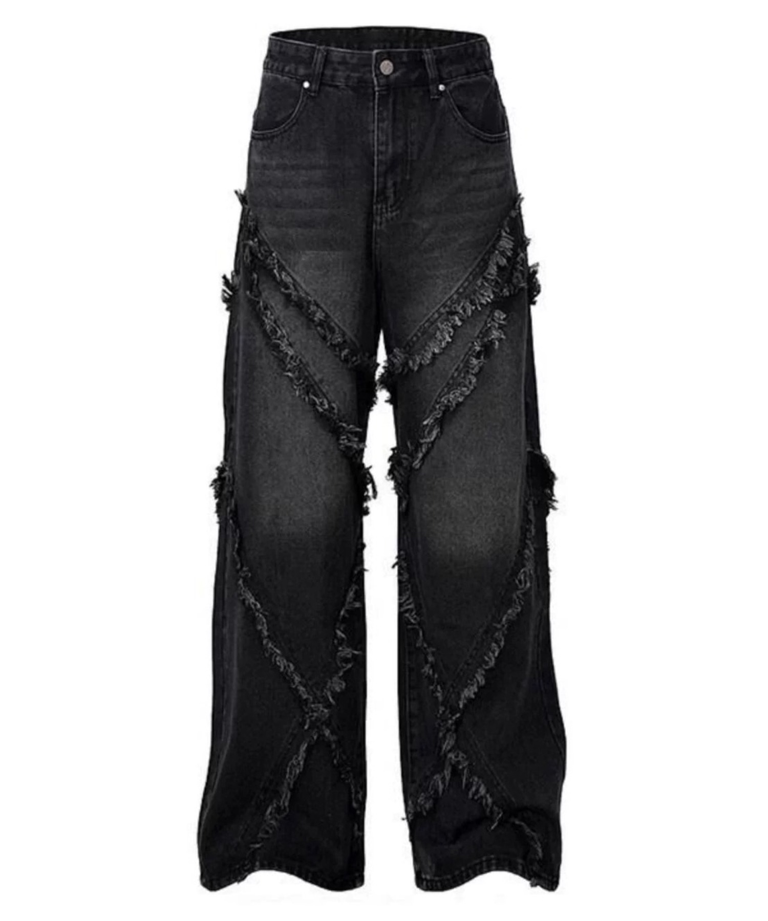 A'GEM/9 × .kom 『ARULE/アルール』 フリンジ加工デニム ARULE