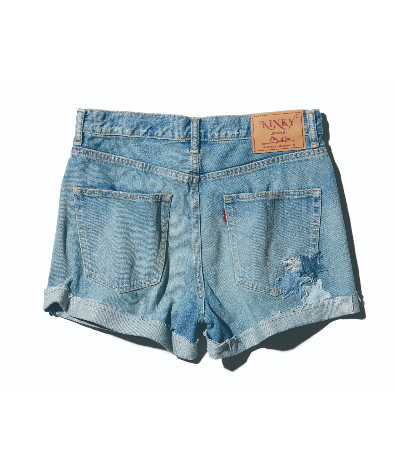 スターパッチリメイクデニムショートパンツ Hysteric Glamour Women Hysteric Glamour Online Store ヒステリックグラマーオンラインストア