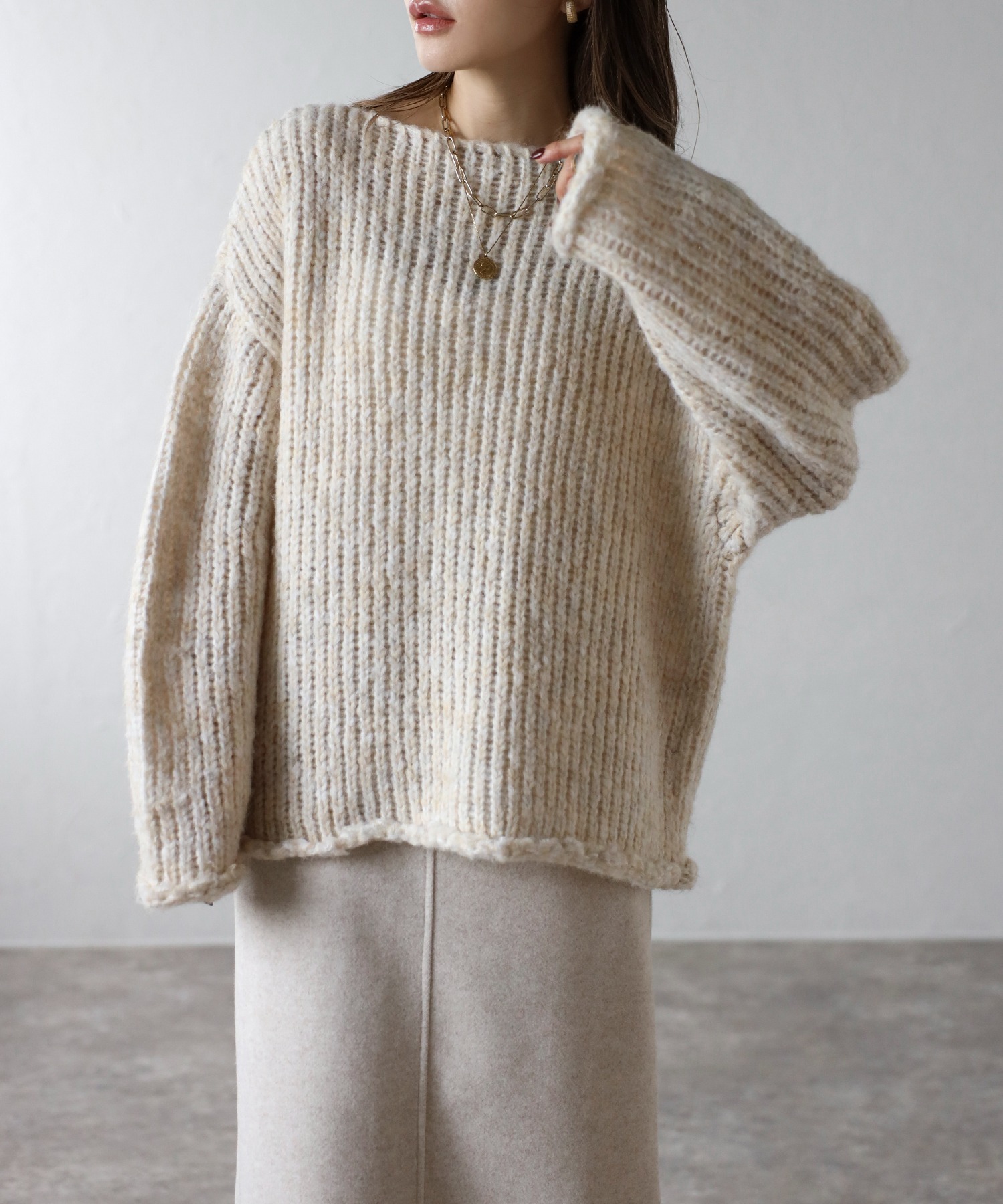 model:H165 着用サイズ:FREE