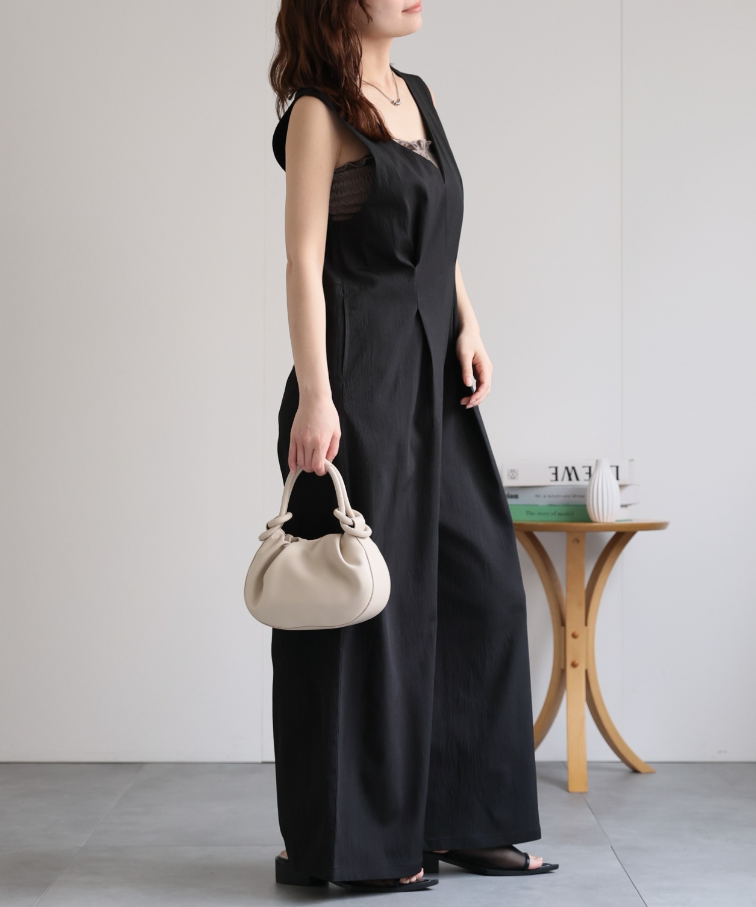 model：156cm 着用サイズ：FREE