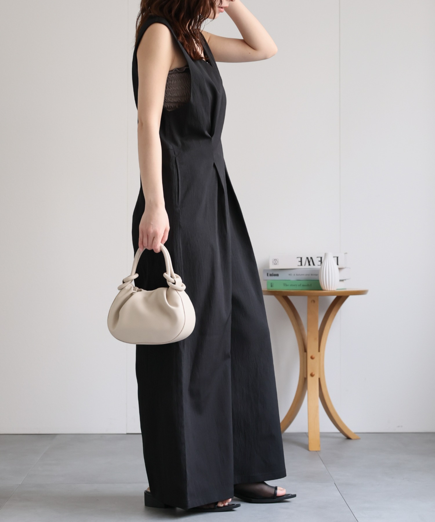 model：156cm 着用サイズ：FREE