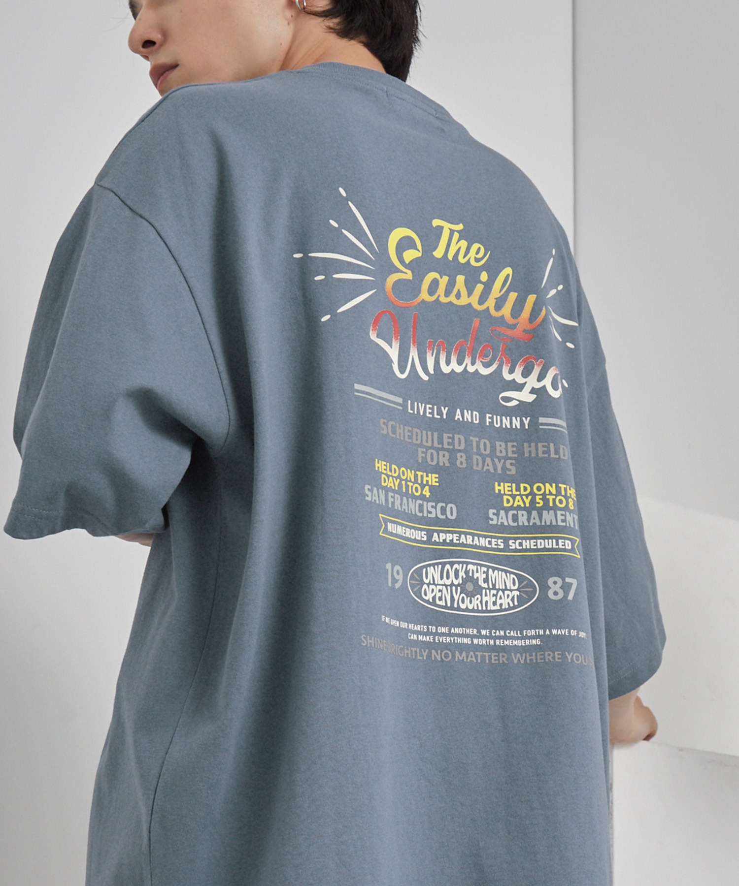 【新品】COMMON 来日ツアー 限定Tシャツ Mサイズ コモン ツアーグラフィックデザイン ルーズ半袖Tシャツ MONO-MART│MONO-MART