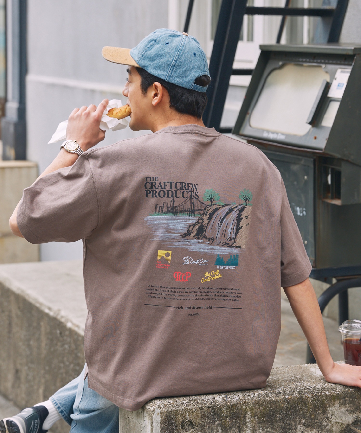 HUMAN MADE クルーネックTシャツ 白 L 両面プリント バックプリント ヘビーウェイトファンクショナルファブリック ビッグシルエット バック