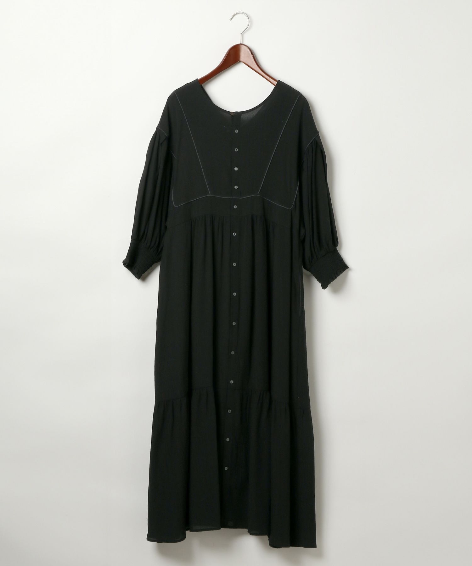 MODE NORM CORE】2WAYマキシプリントワンピース