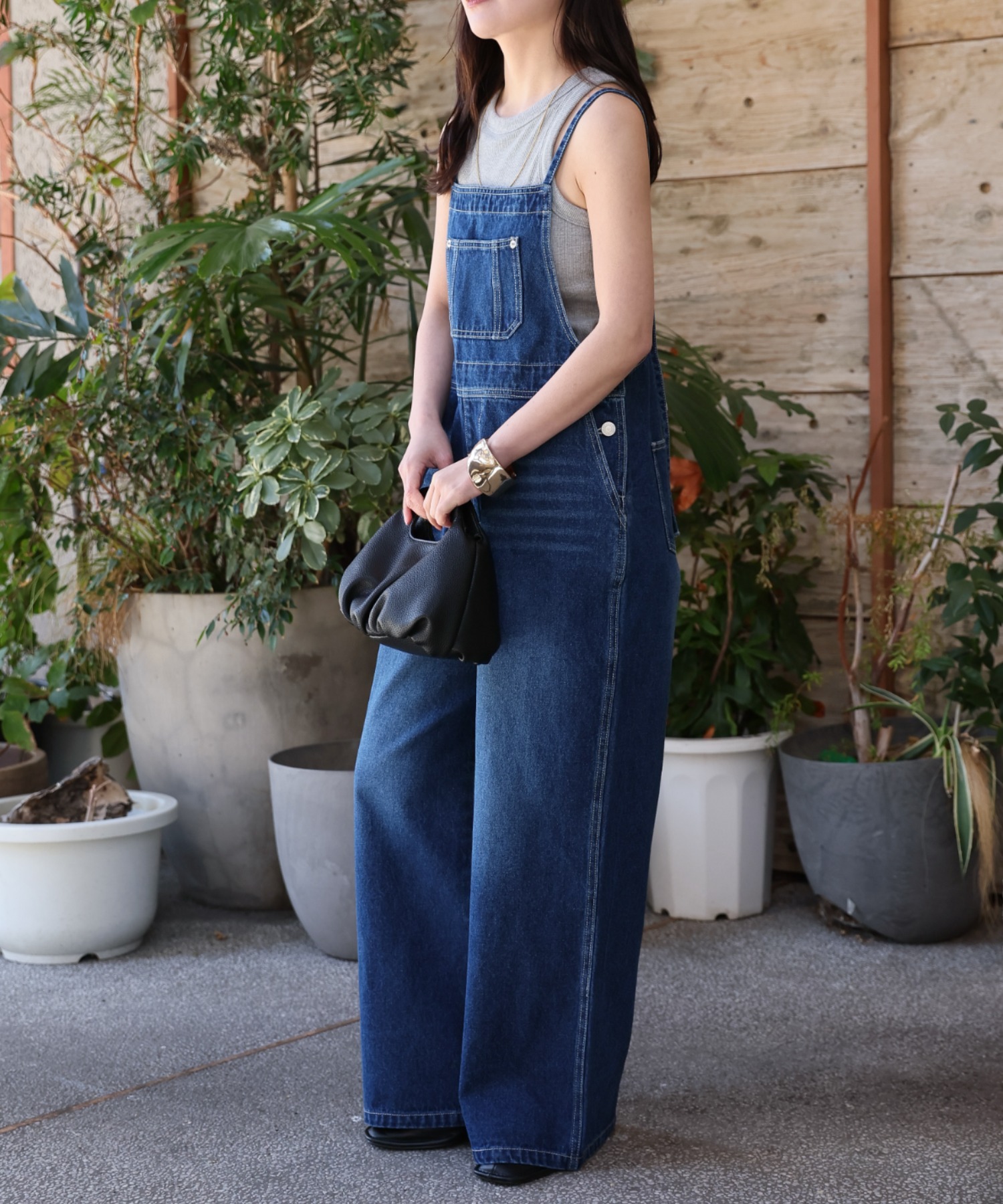 model：156cm 着用サイズ：M