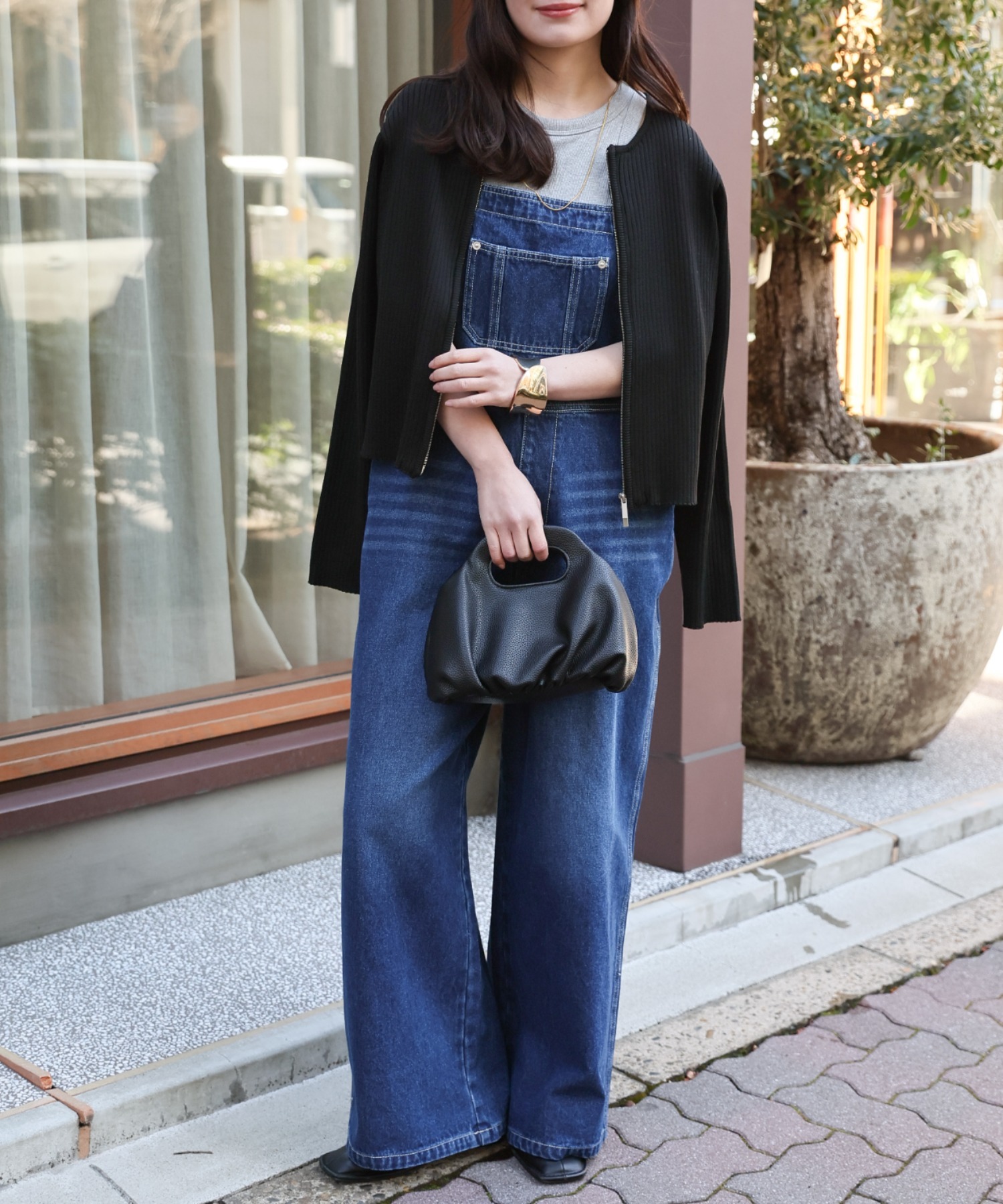 model：156cm 着用サイズ：M