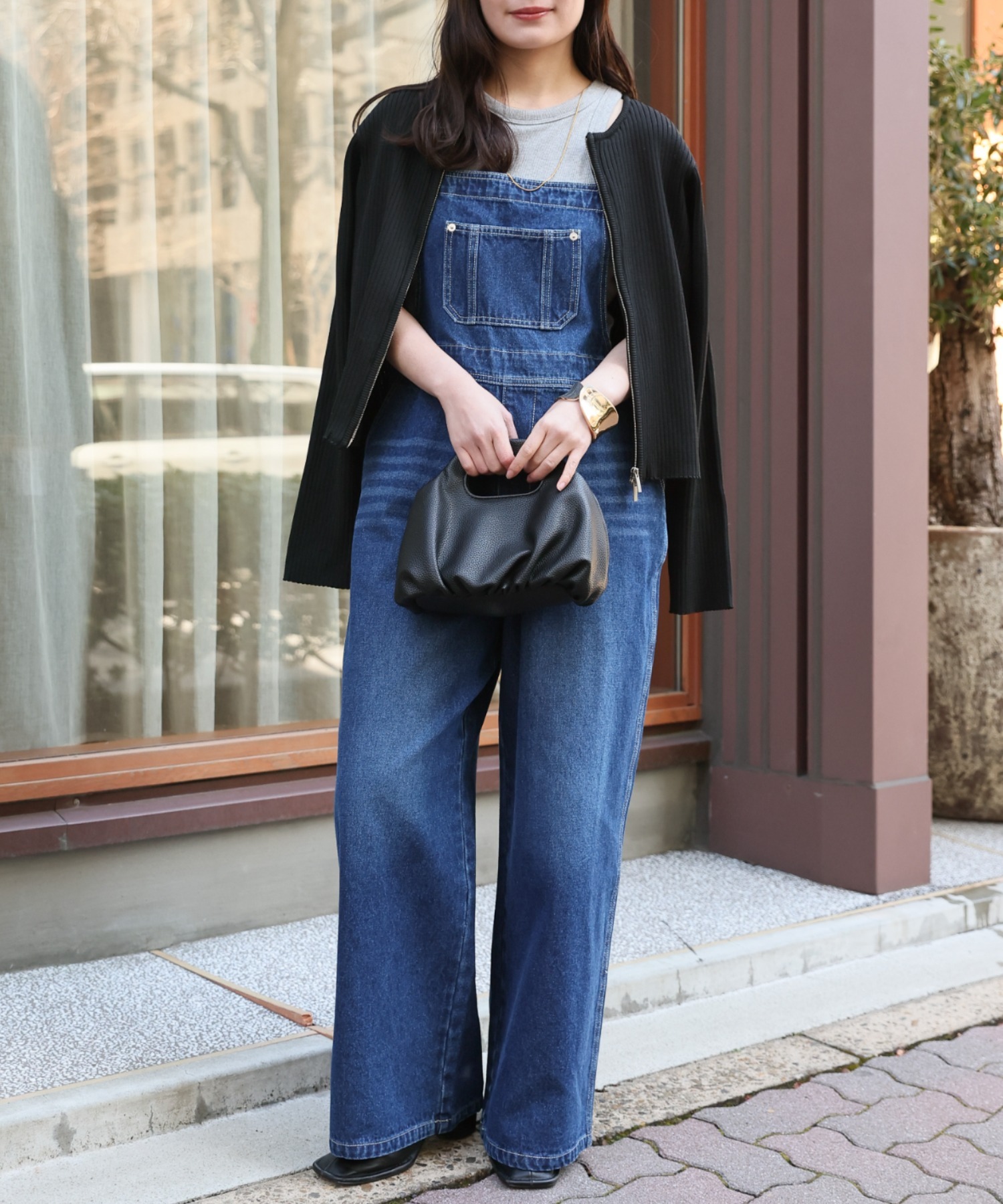 model：156cm 着用サイズ：M