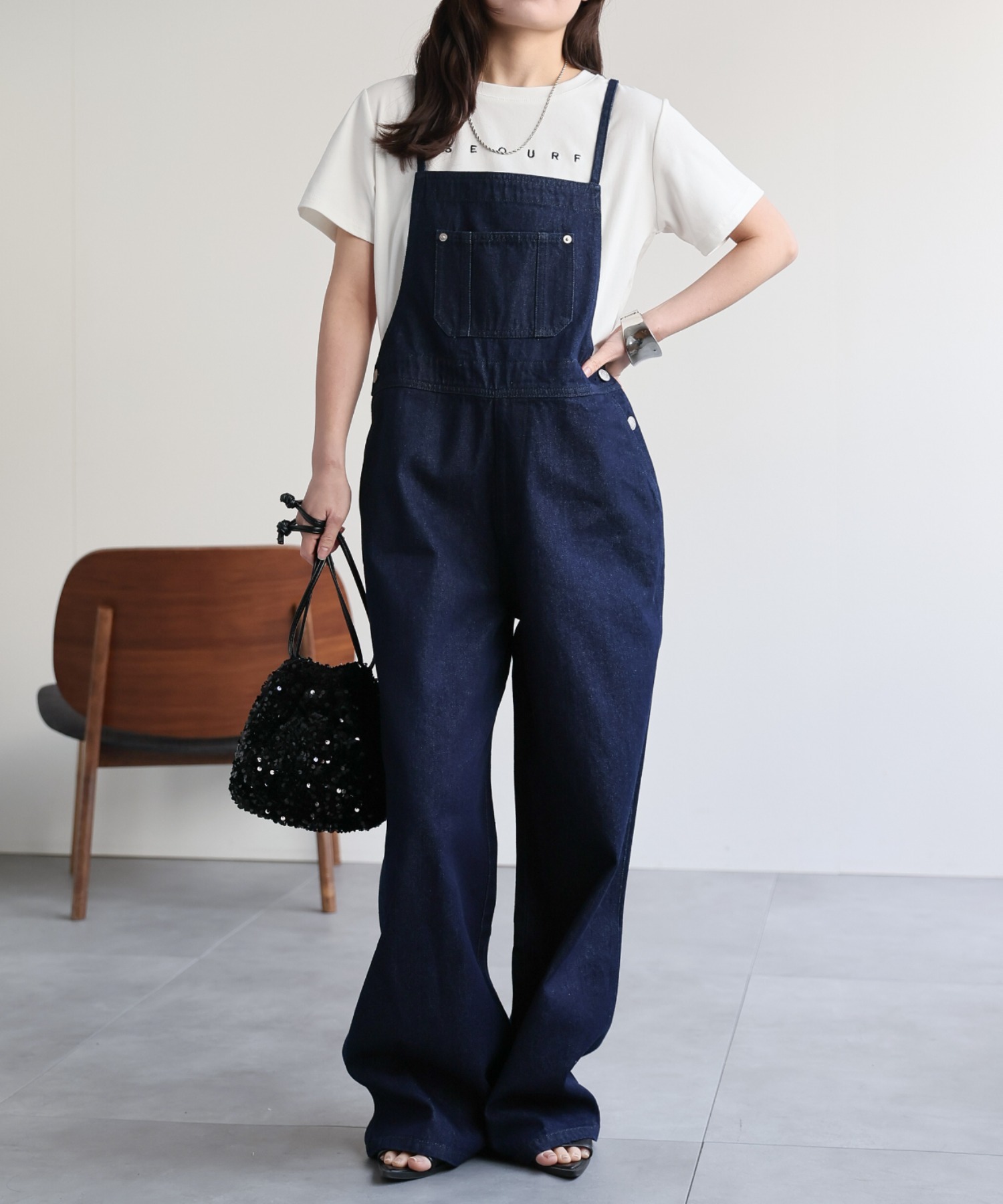 model：156cm 着用サイズ：M