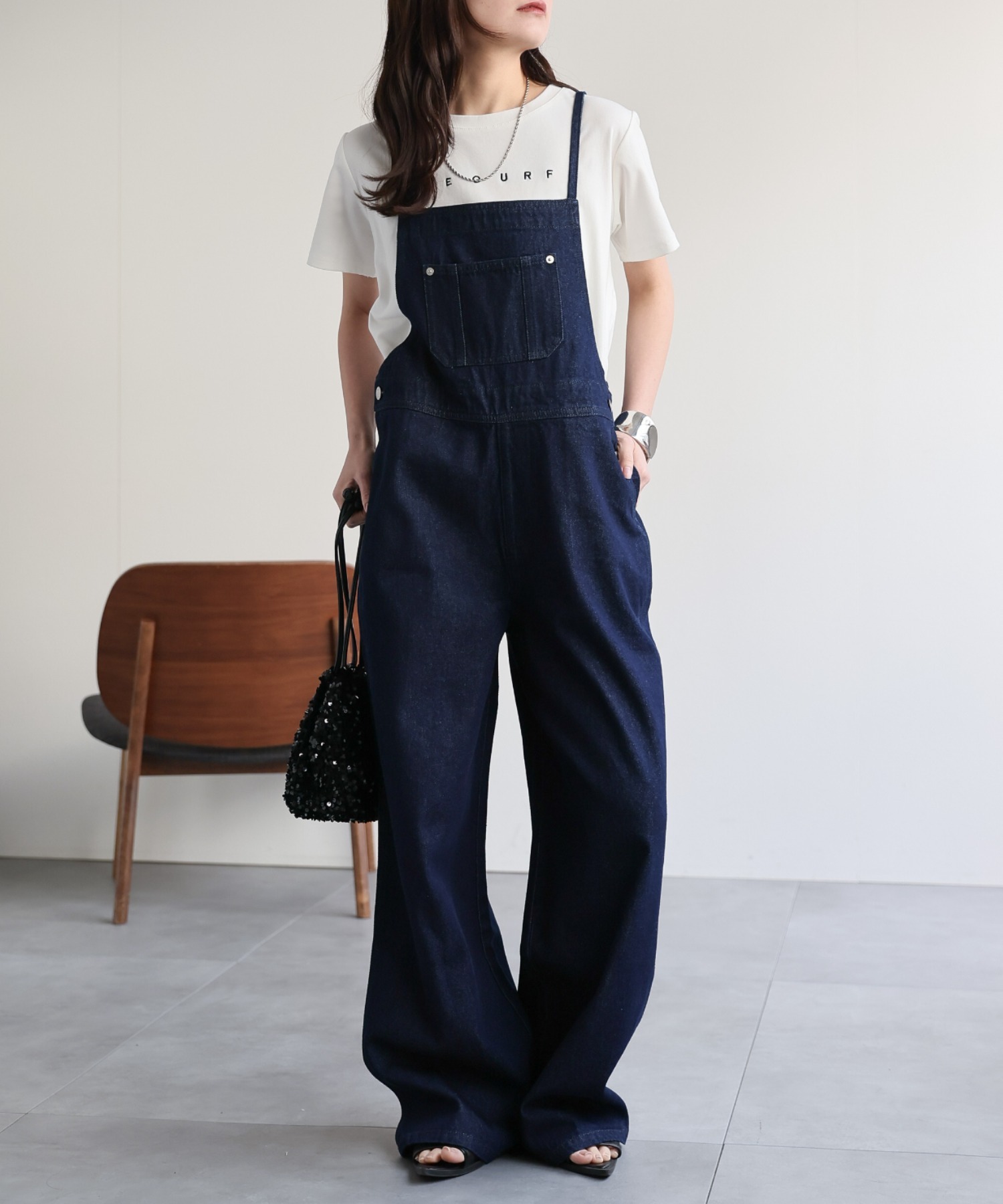 model：156cm 着用サイズ：M
