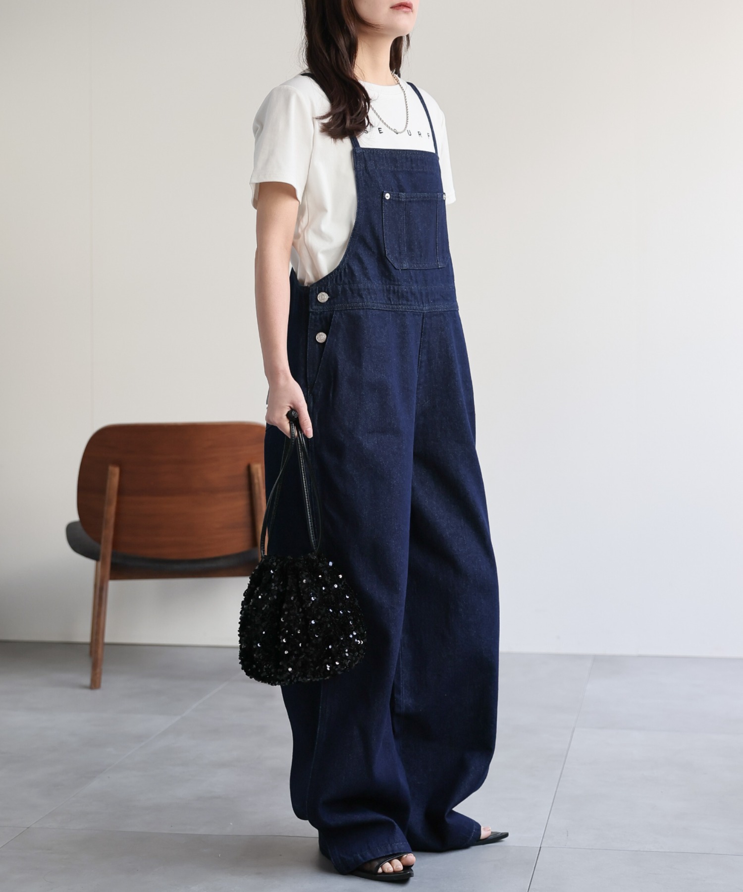 model：156cm 着用サイズ：M