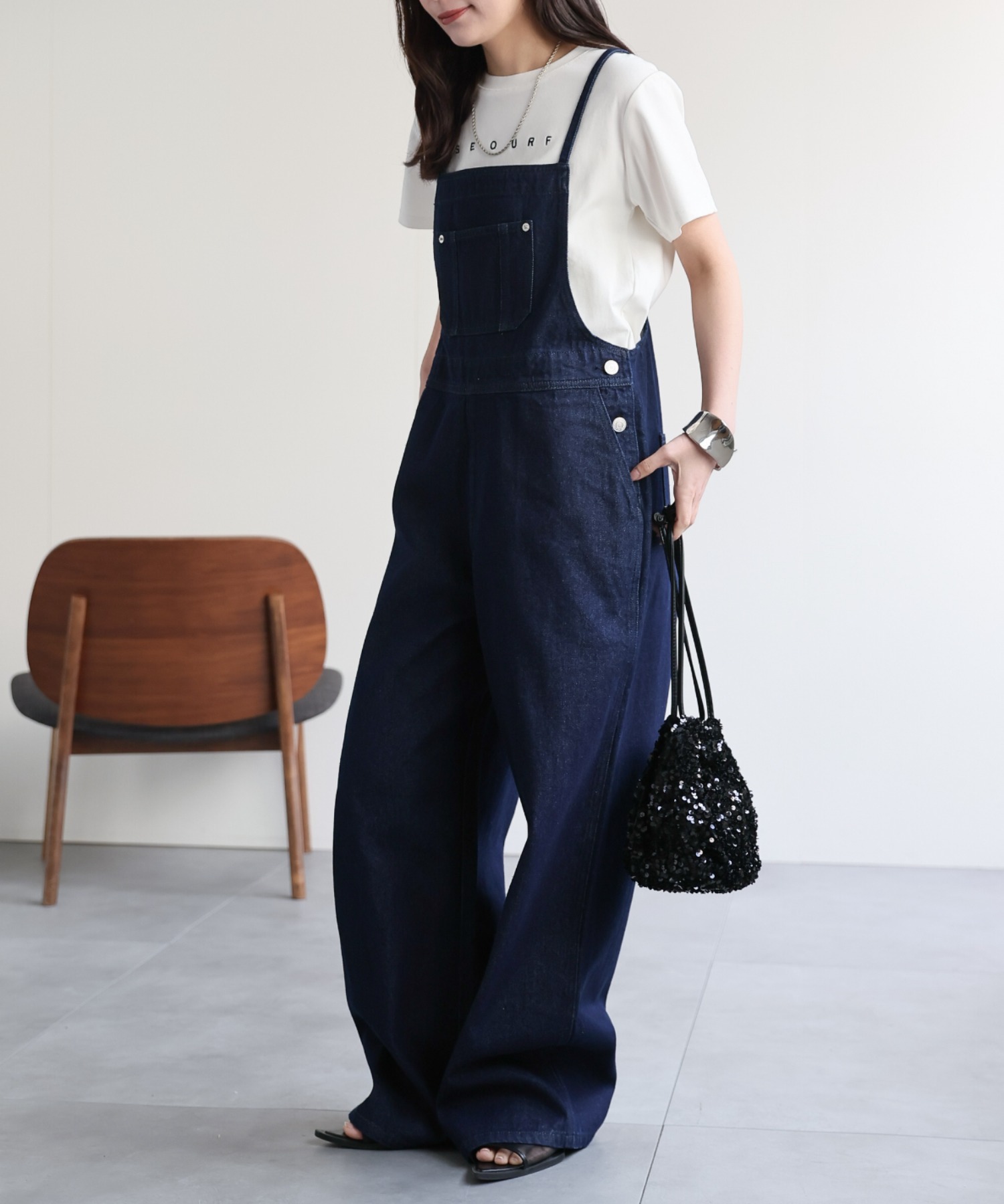 model：156cm 着用サイズ：M