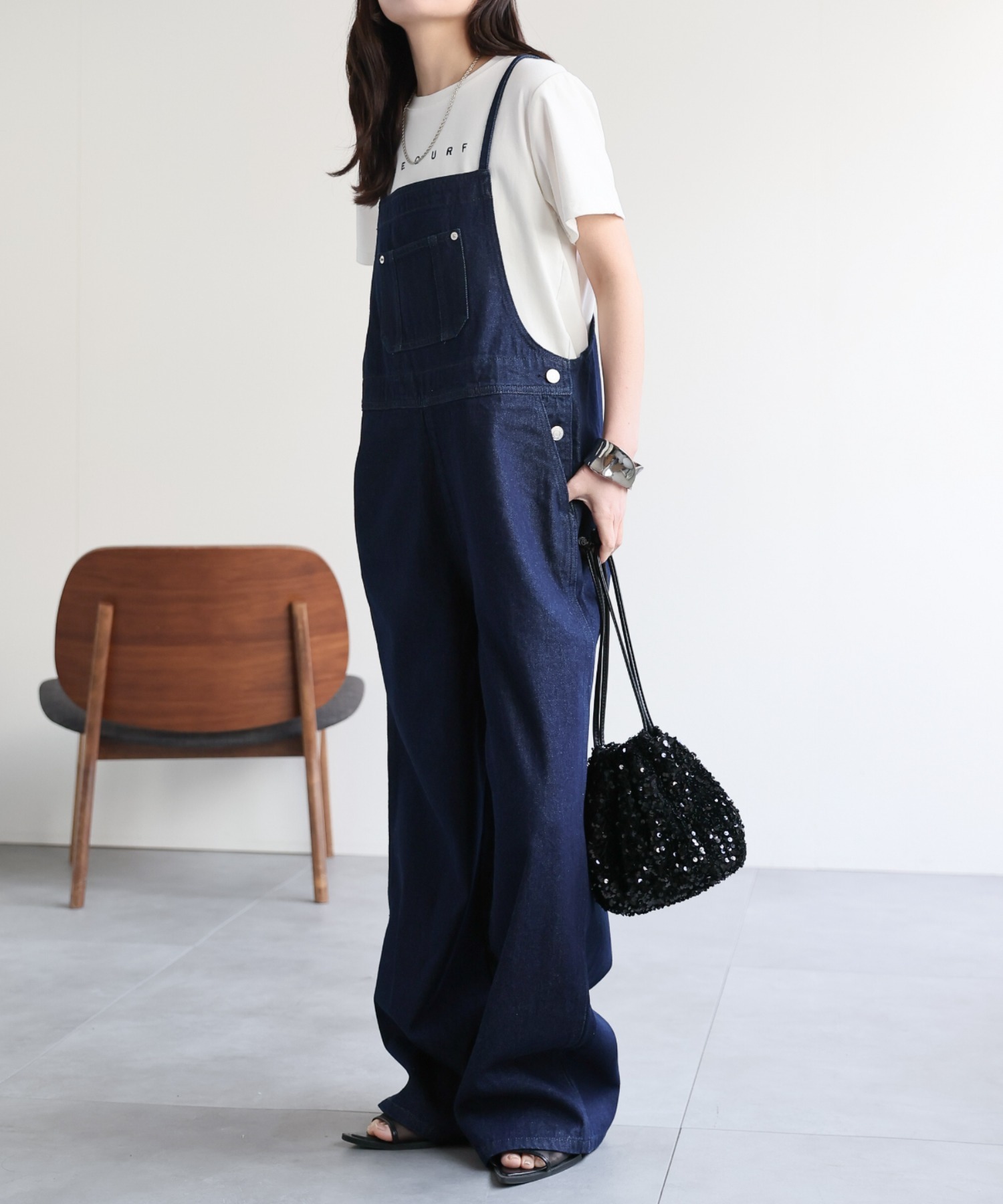 model：156cm 着用サイズ：M