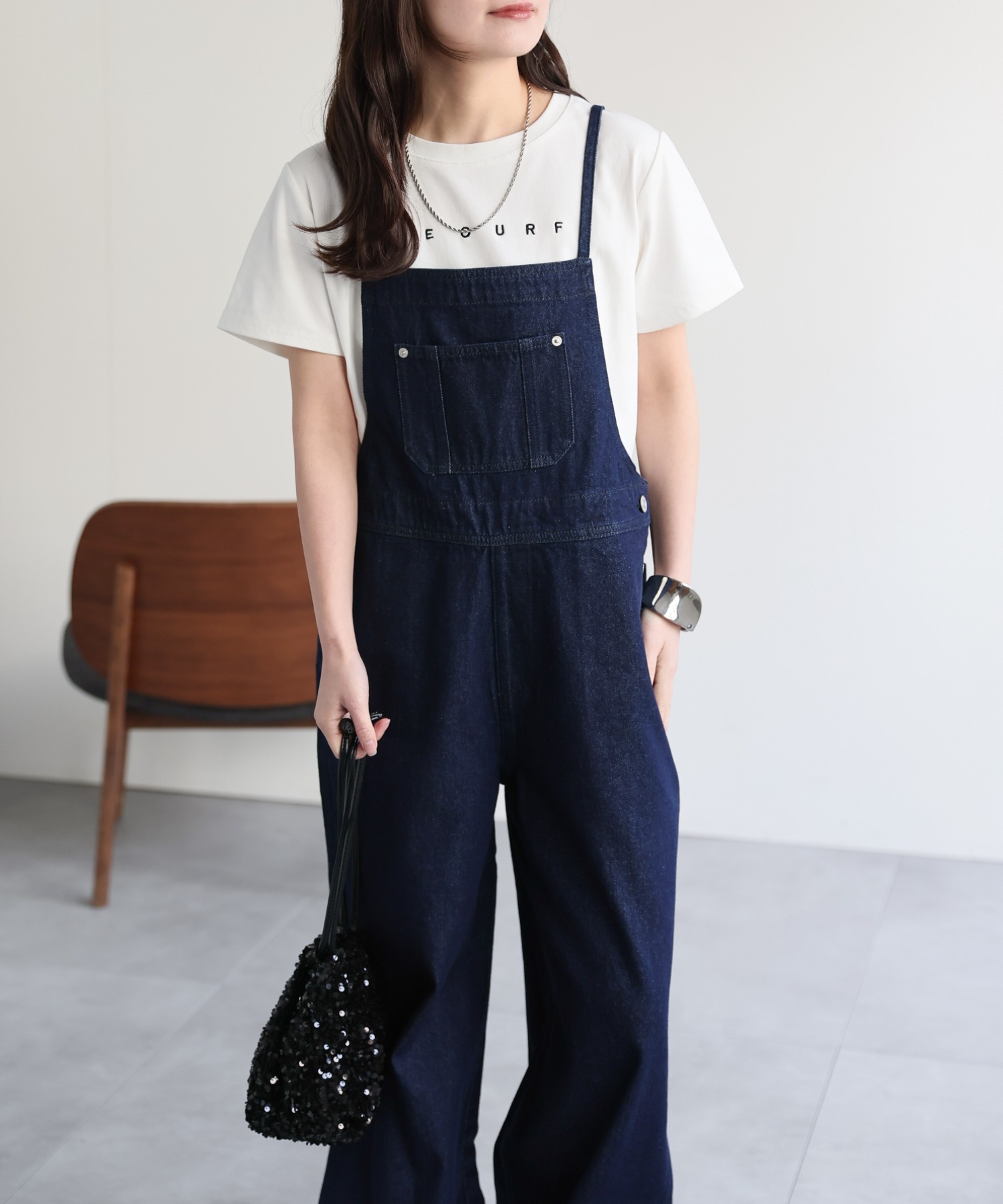 model：156cm 着用サイズ：M
