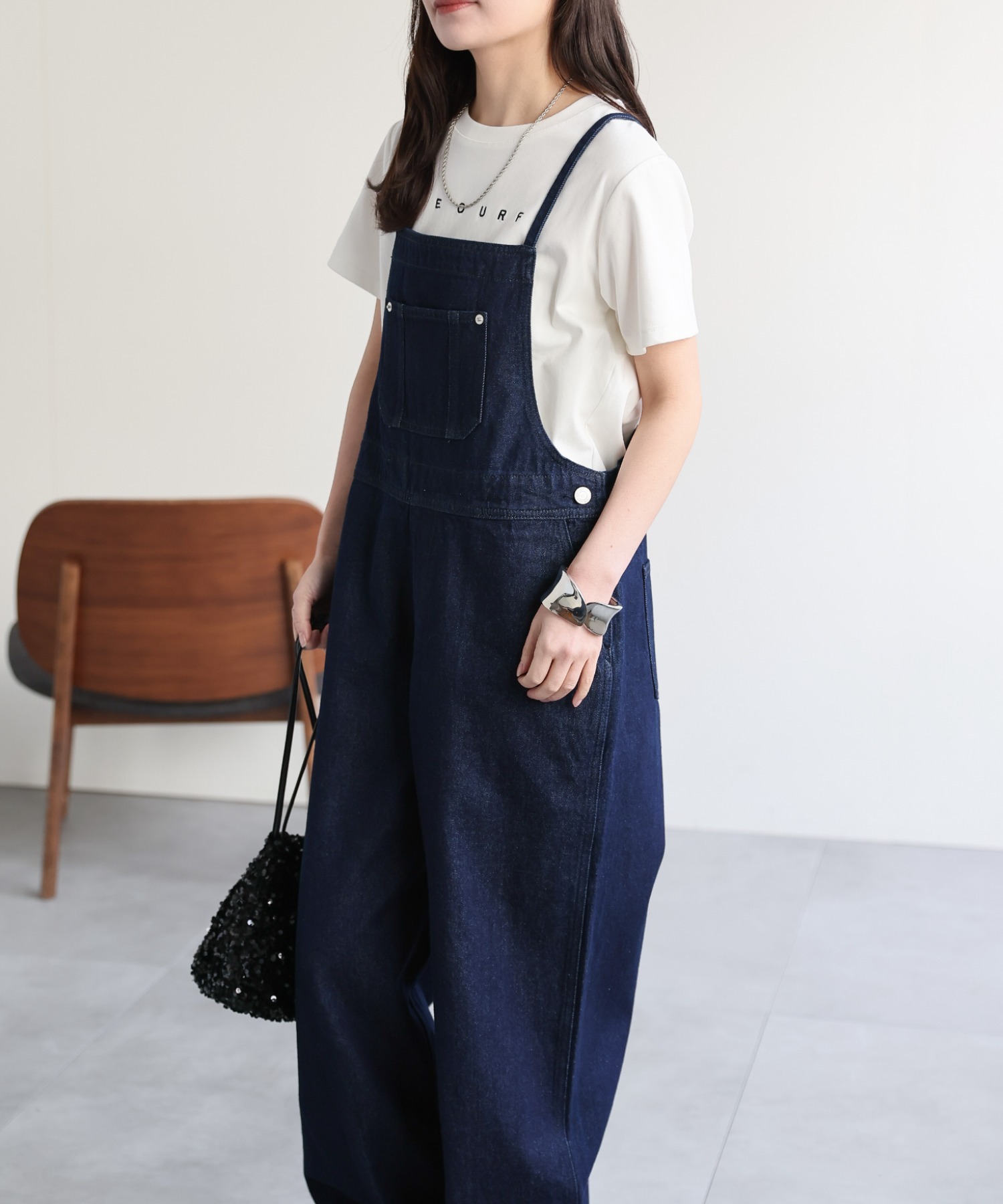 model：156cm 着用サイズ：M