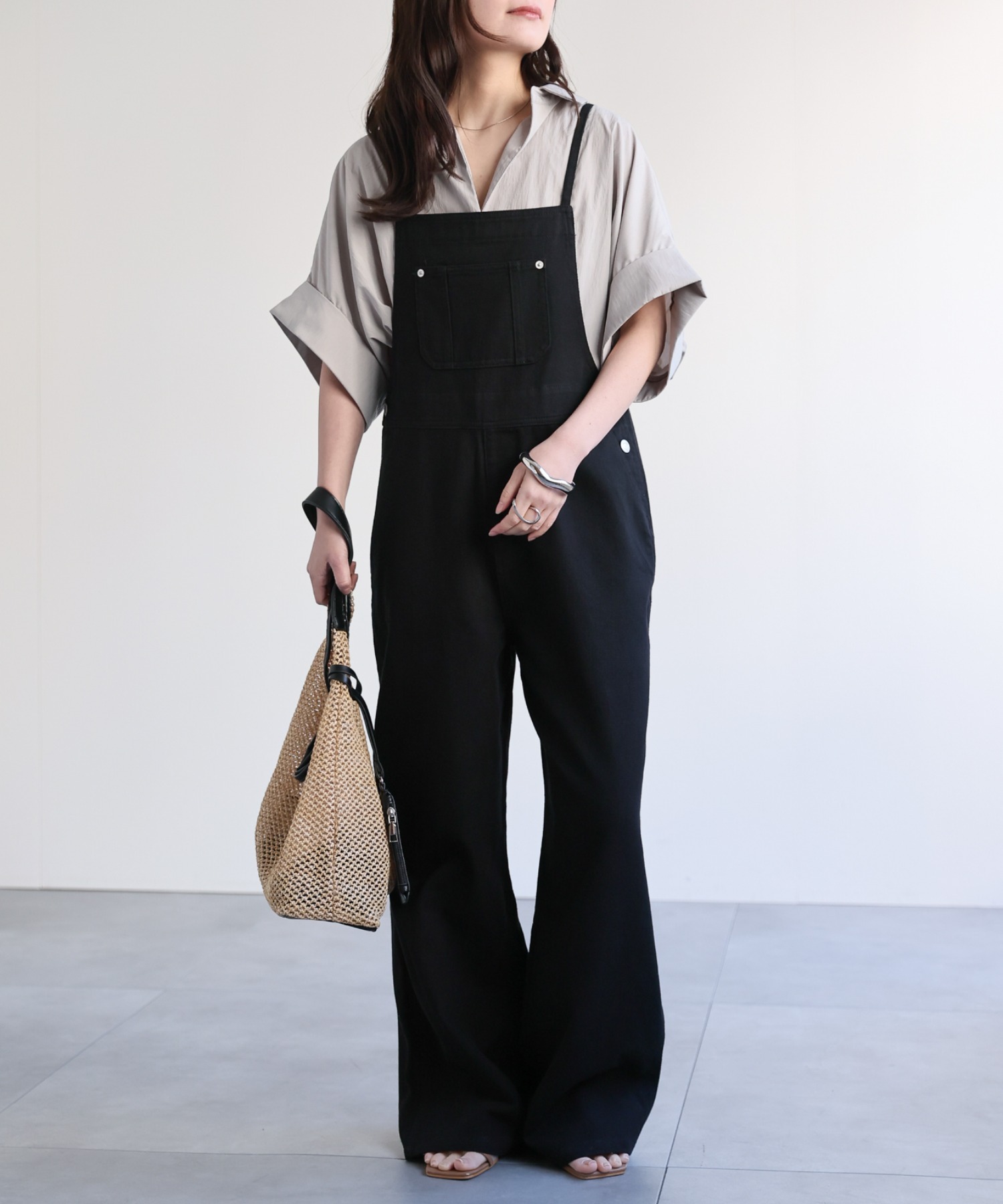 model：156cm 着用サイズ：M