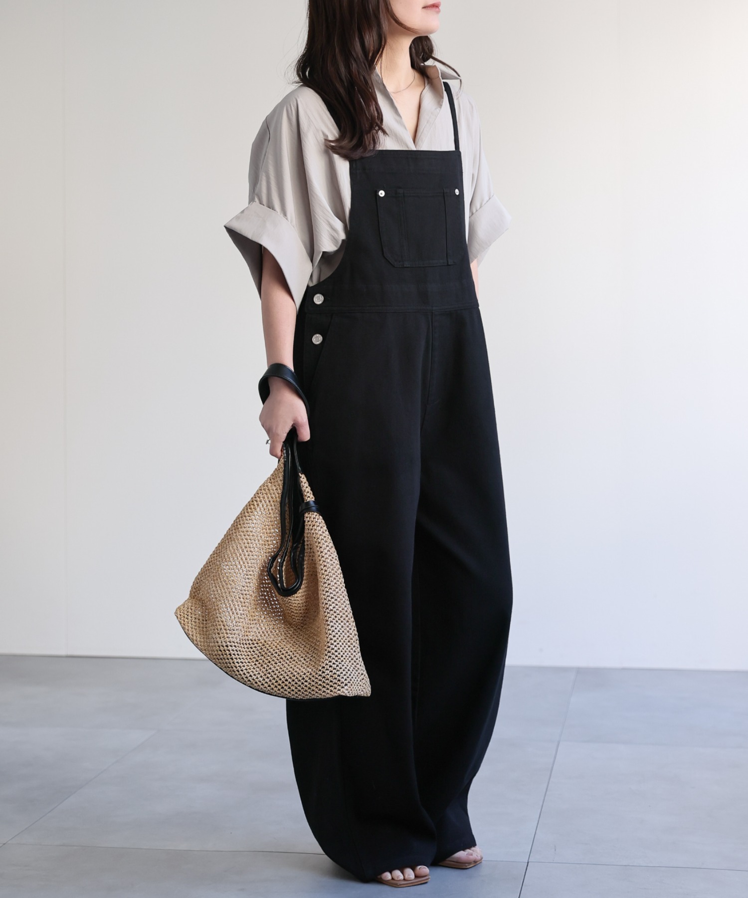 model：156cm 着用サイズ：M