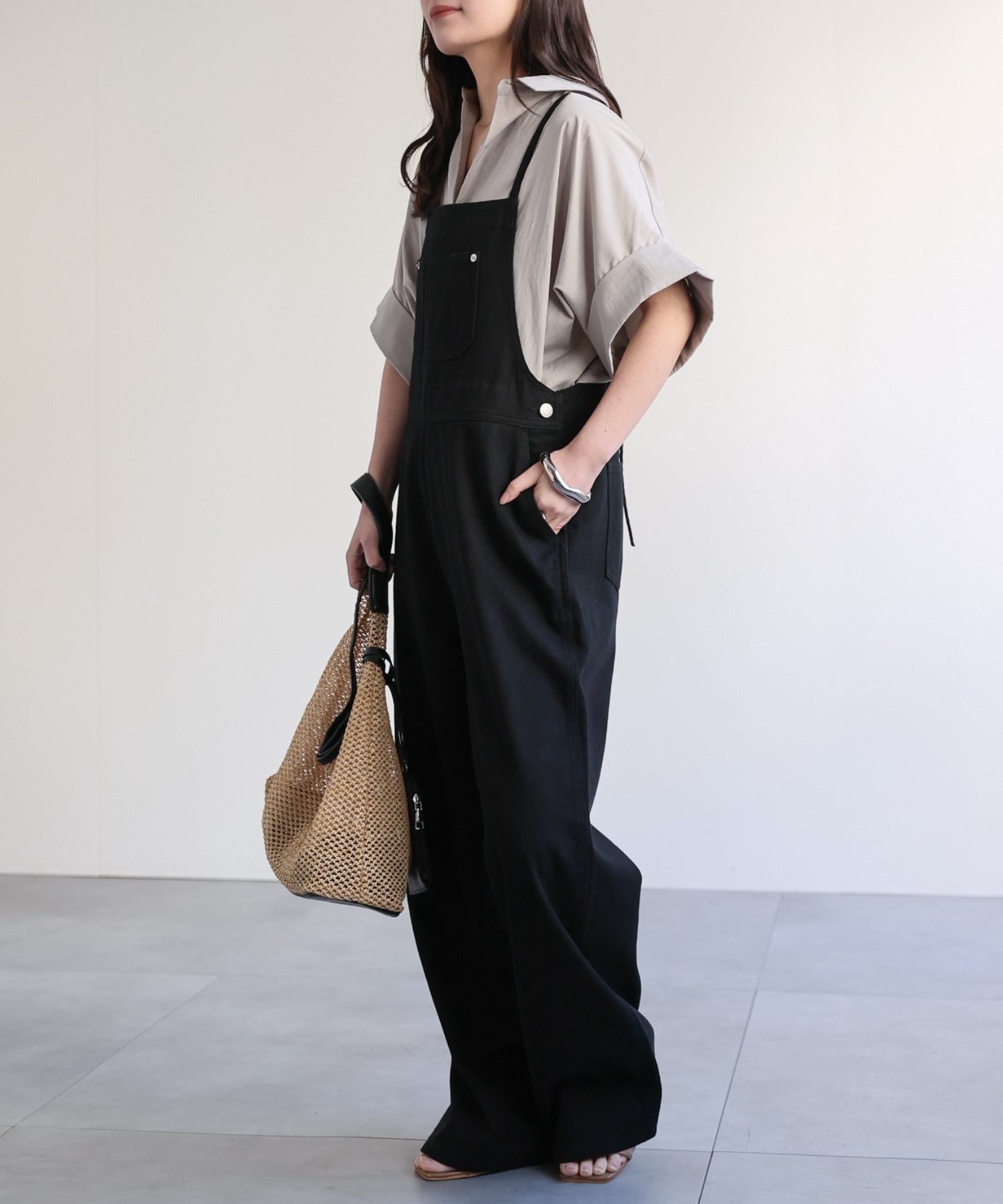 model：156cm 着用サイズ：M