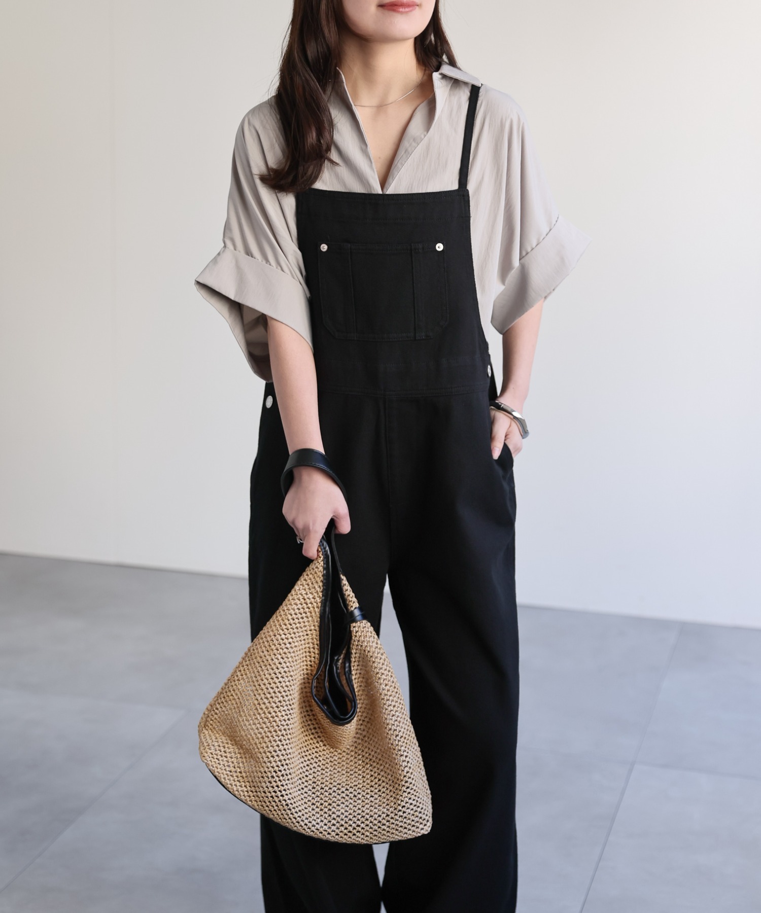 model：156cm 着用サイズ：M
