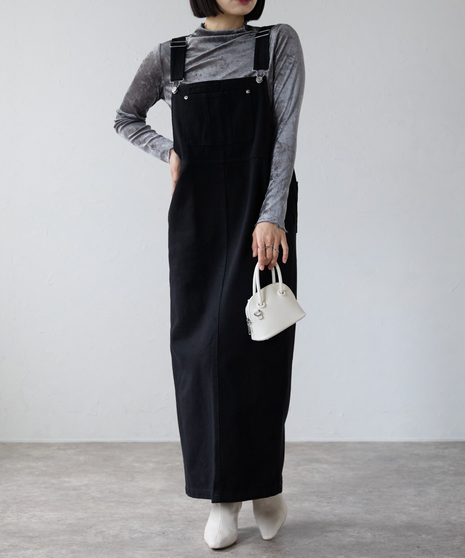 model：158cm 着用サイズ：FREE