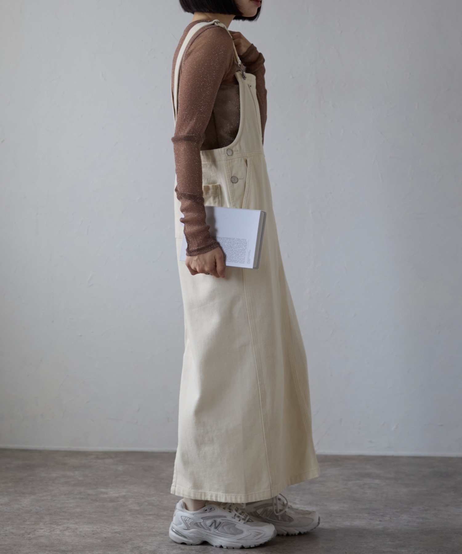 model：158cm 着用サイズ：FREE