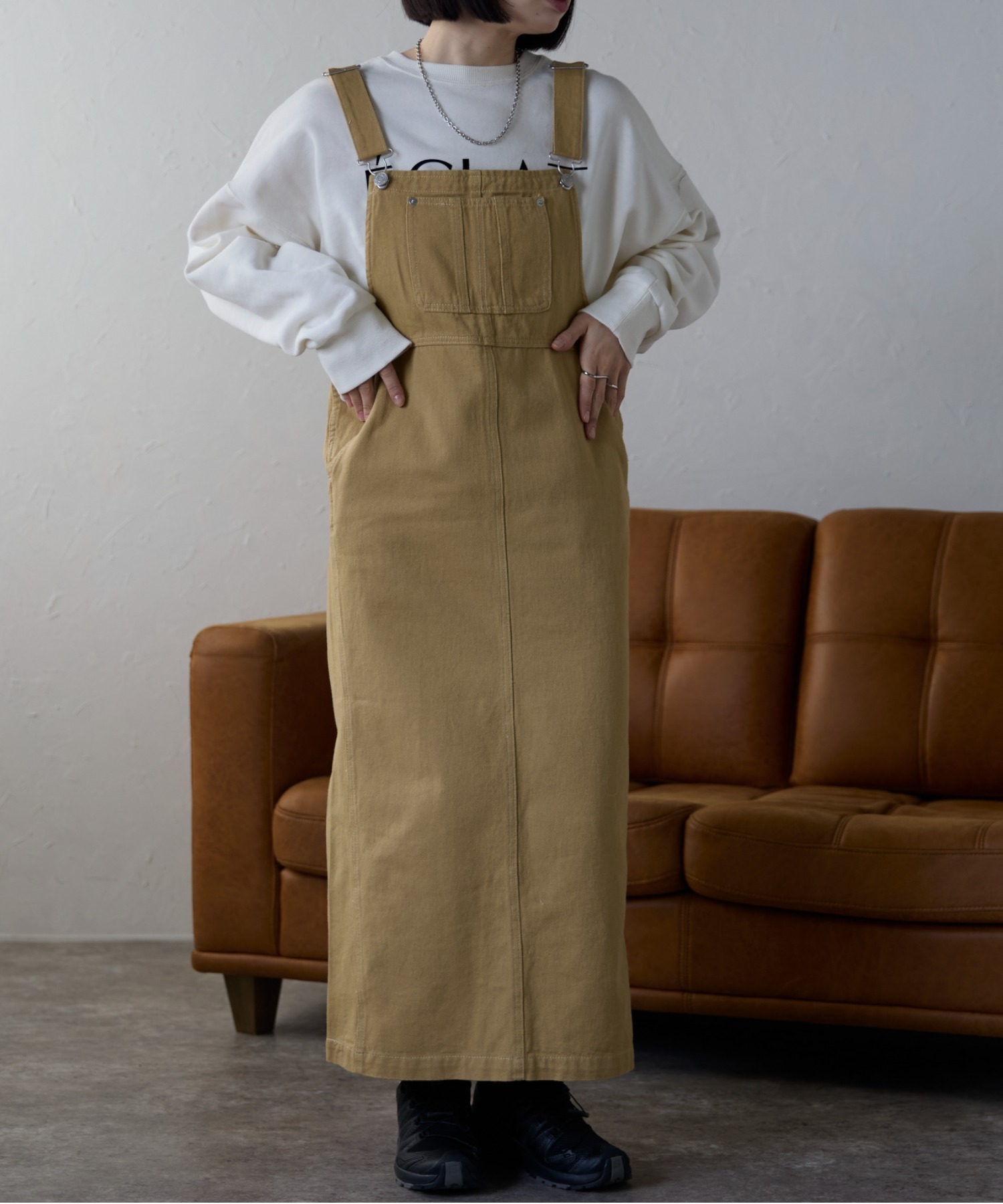 model：158cm 着用サイズ：FREE