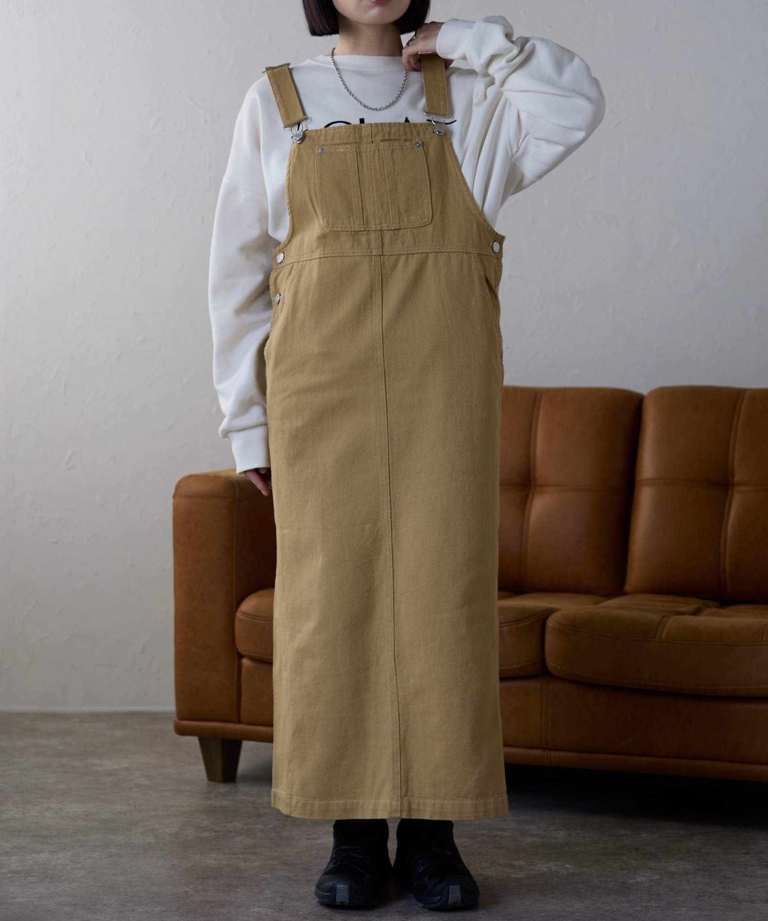 model：158cm 着用サイズ：FREE