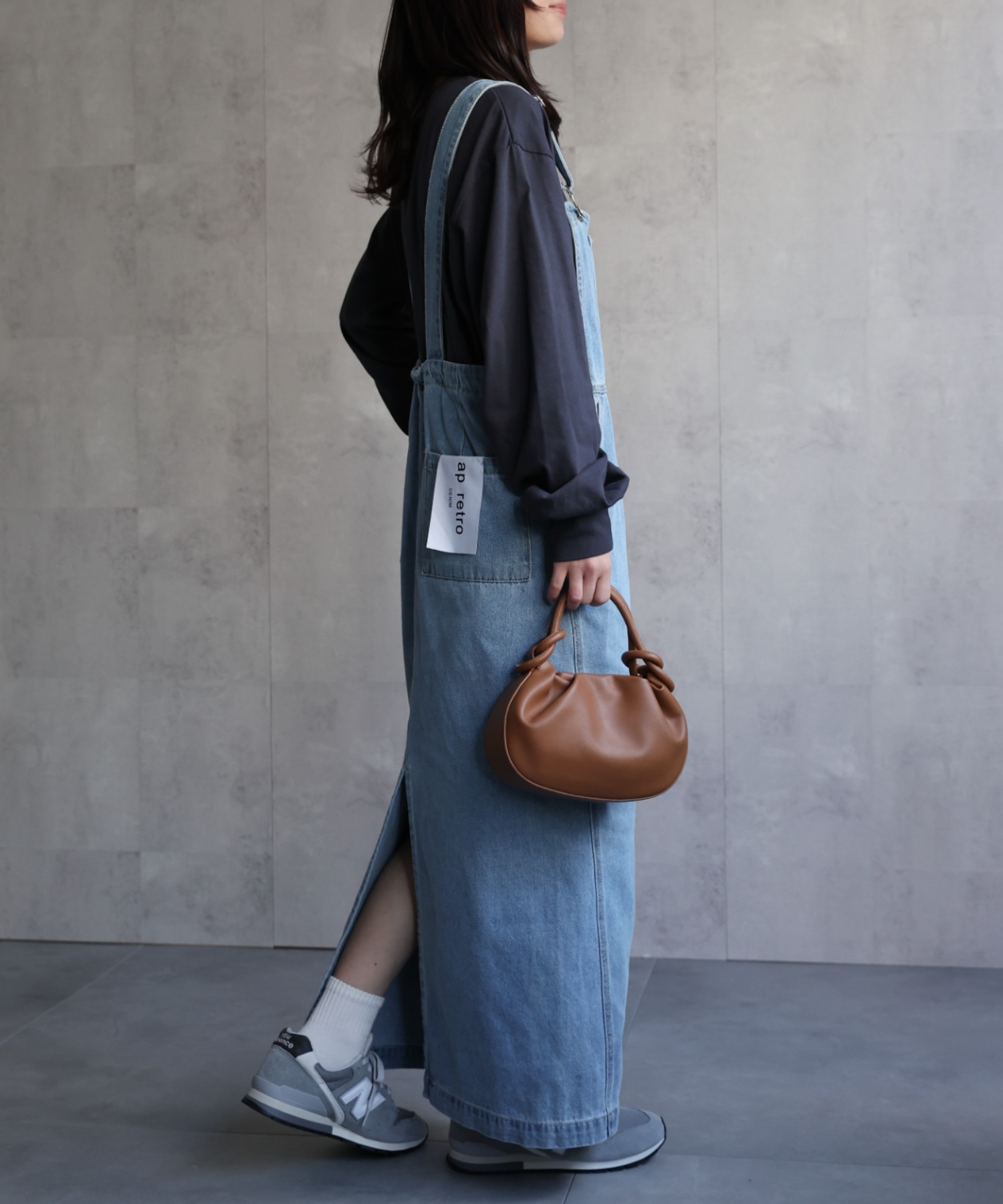 model：156cm 着用サイズ：FREE